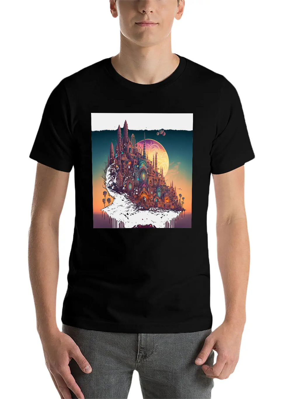 Psychedelic City 11 Unisex Casual T-Shirt – Clean Design For Daily Comfort