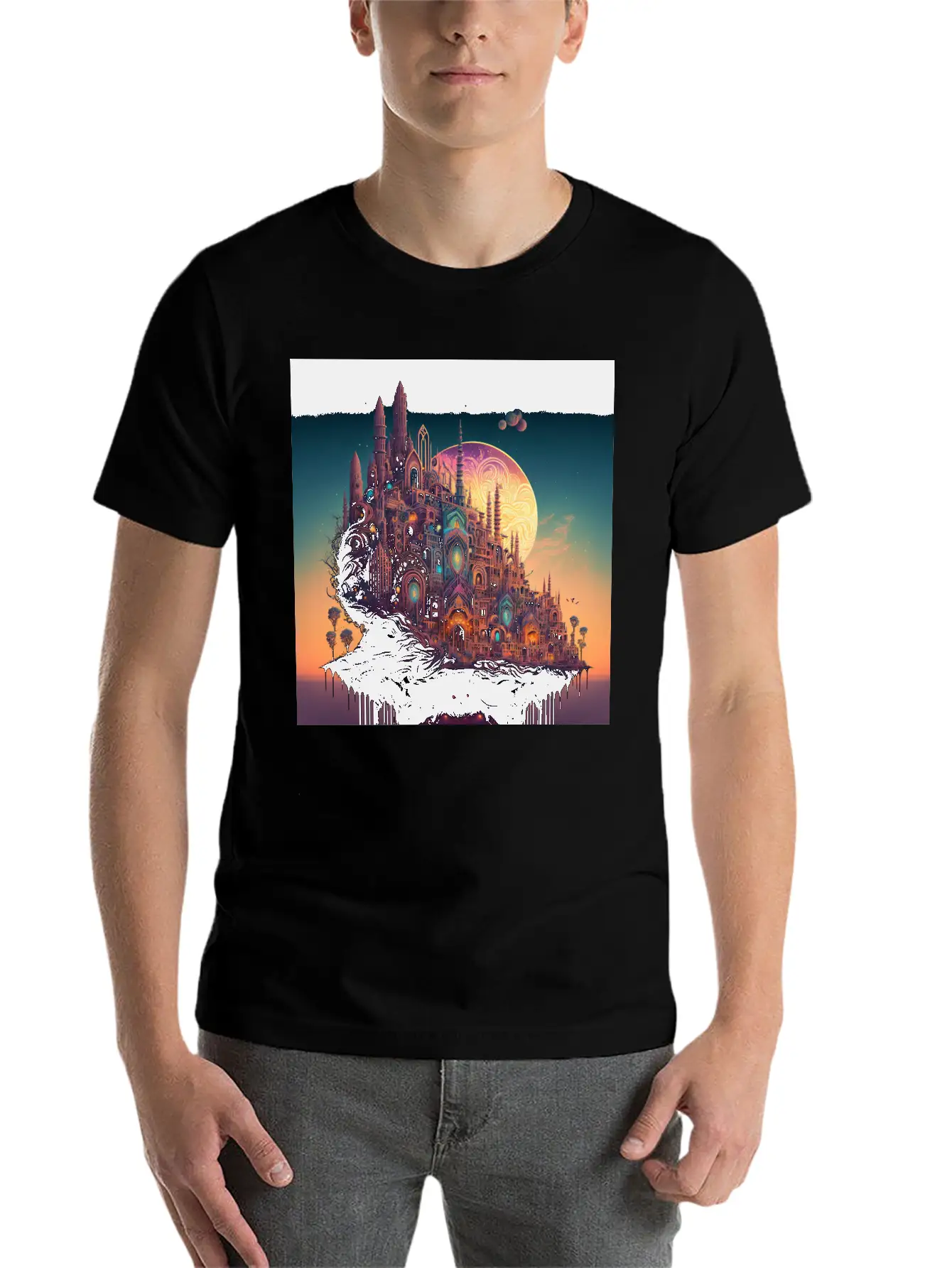 Psychedelic City 11 Unisex Casual T-Shirt – Clean Design For Daily Comfort