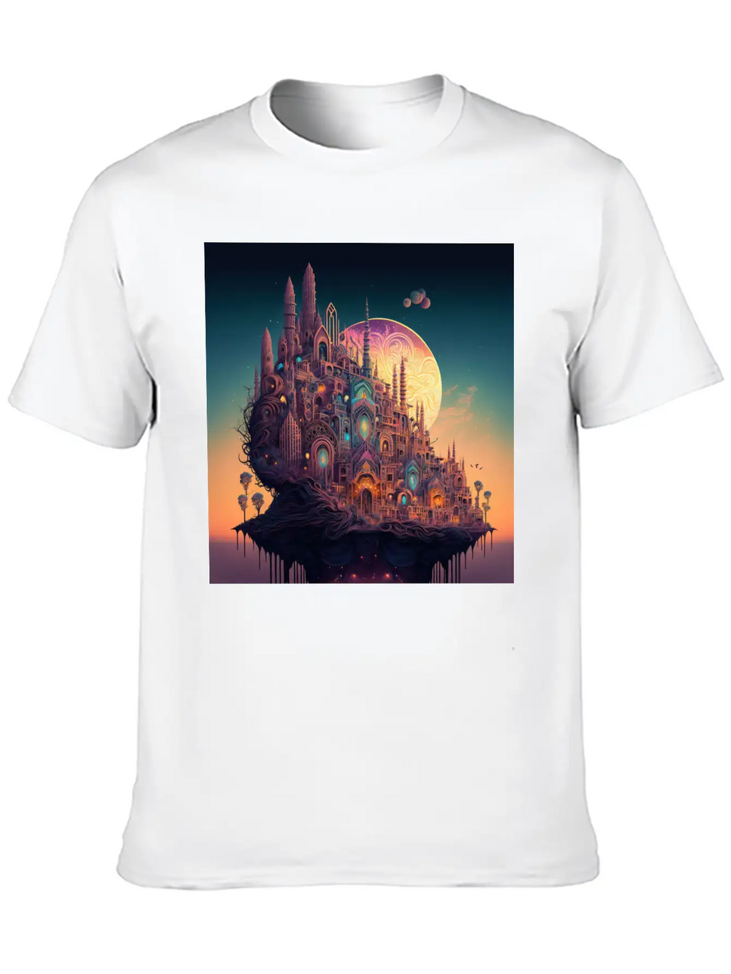 Psychedelic City 11 Unisex Casual T-Shirt – Clean Design For Daily Comfort