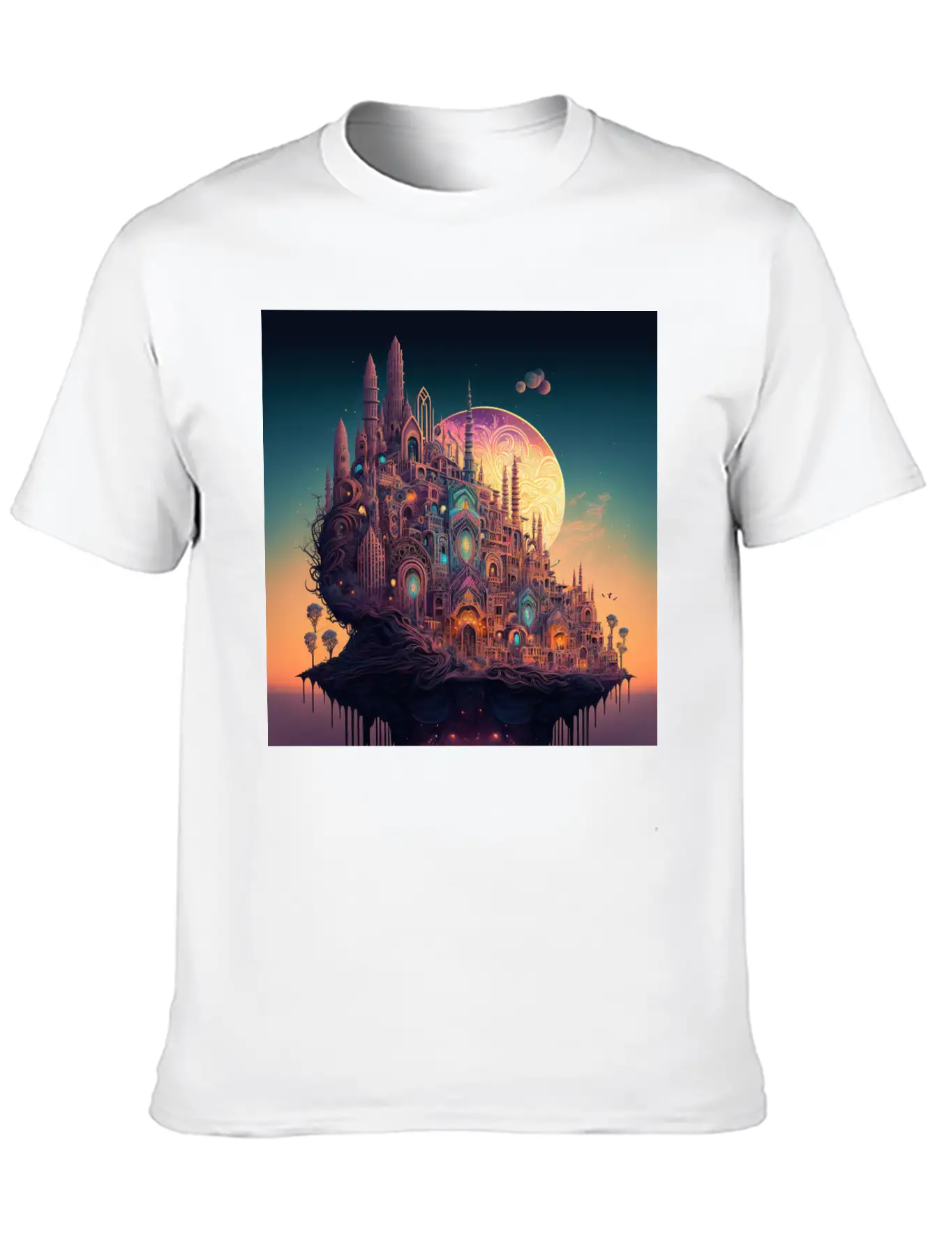 Psychedelic City 11 Unisex Casual T-Shirt – Clean Design For Daily Comfort
