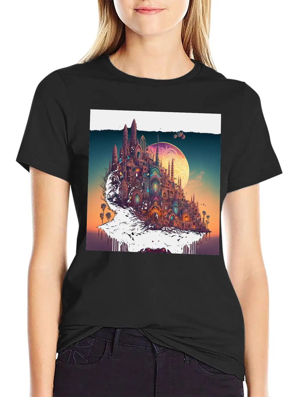 Psychedelic City 11 Unisex Casual T-Shirt – Clean Design For Daily Comfort