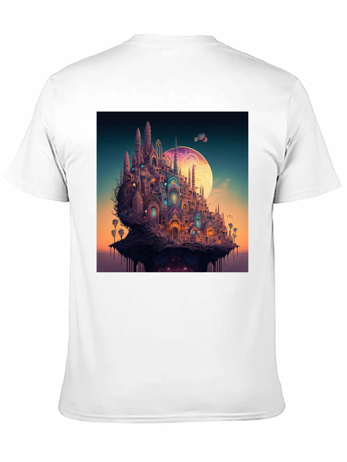 Psychedelic City 11 Unisex Casual T-Shirt – Clean Design For Daily Comfort