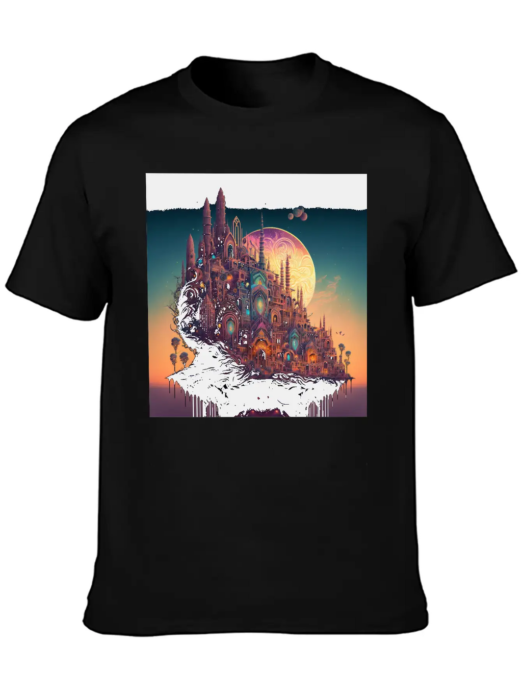 Psychedelic City 11 Unisex Casual T-Shirt – Clean Design For Daily Comfort