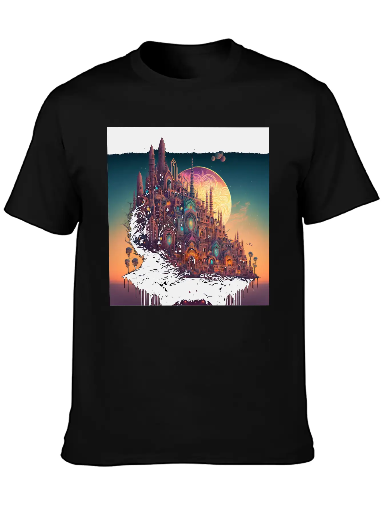 Psychedelic City 11 Unisex Casual T-Shirt – Clean Design For Daily Comfort