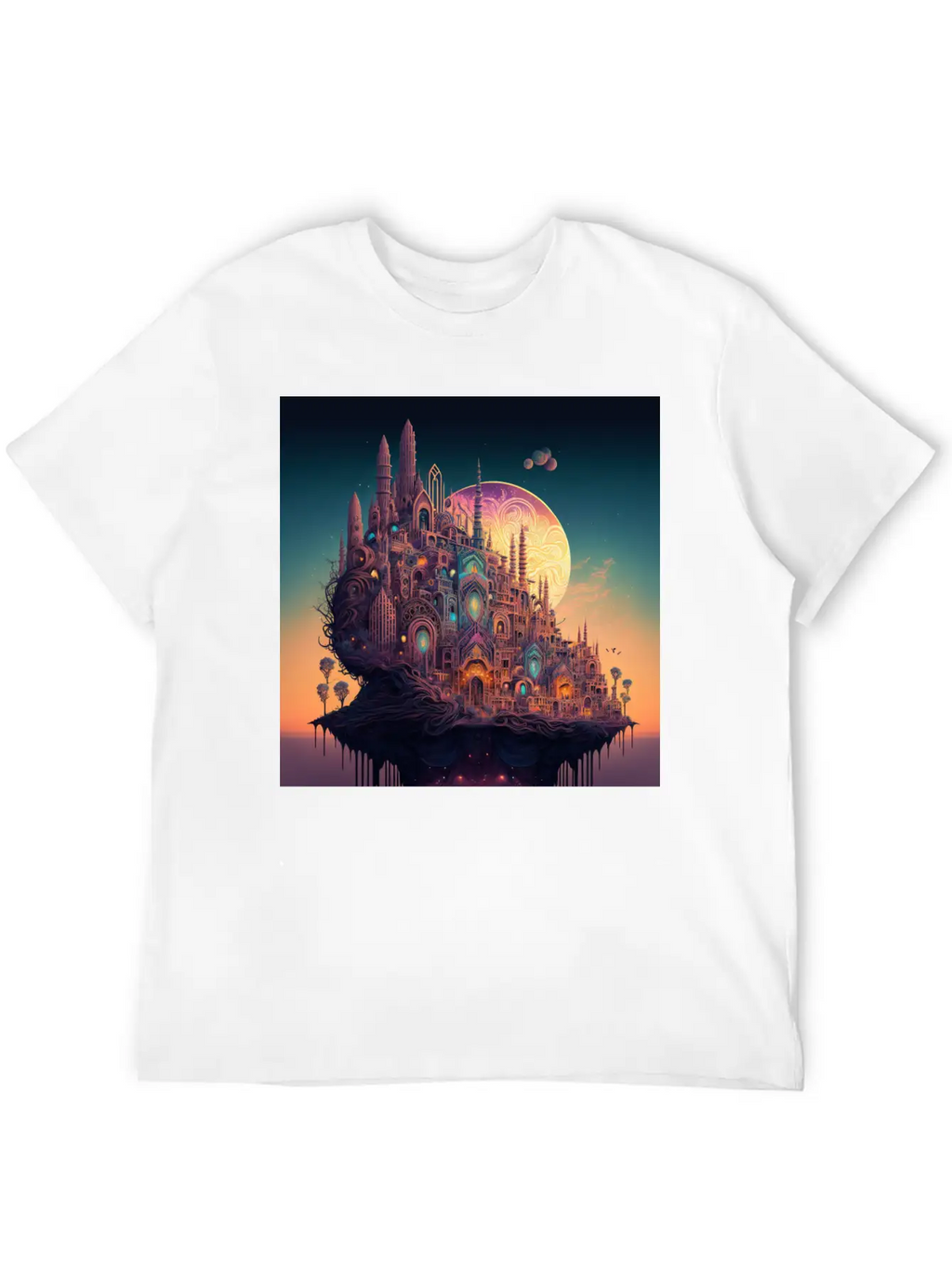 Psychedelic City 11 Unisex Casual T-Shirt – Clean Design For Daily Comfort