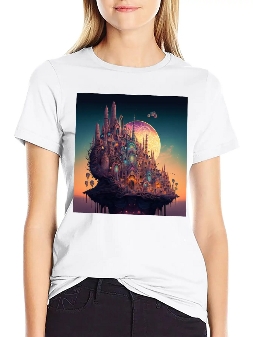 Psychedelic City 11 Unisex Casual T-Shirt – Clean Design For Daily Comfort
