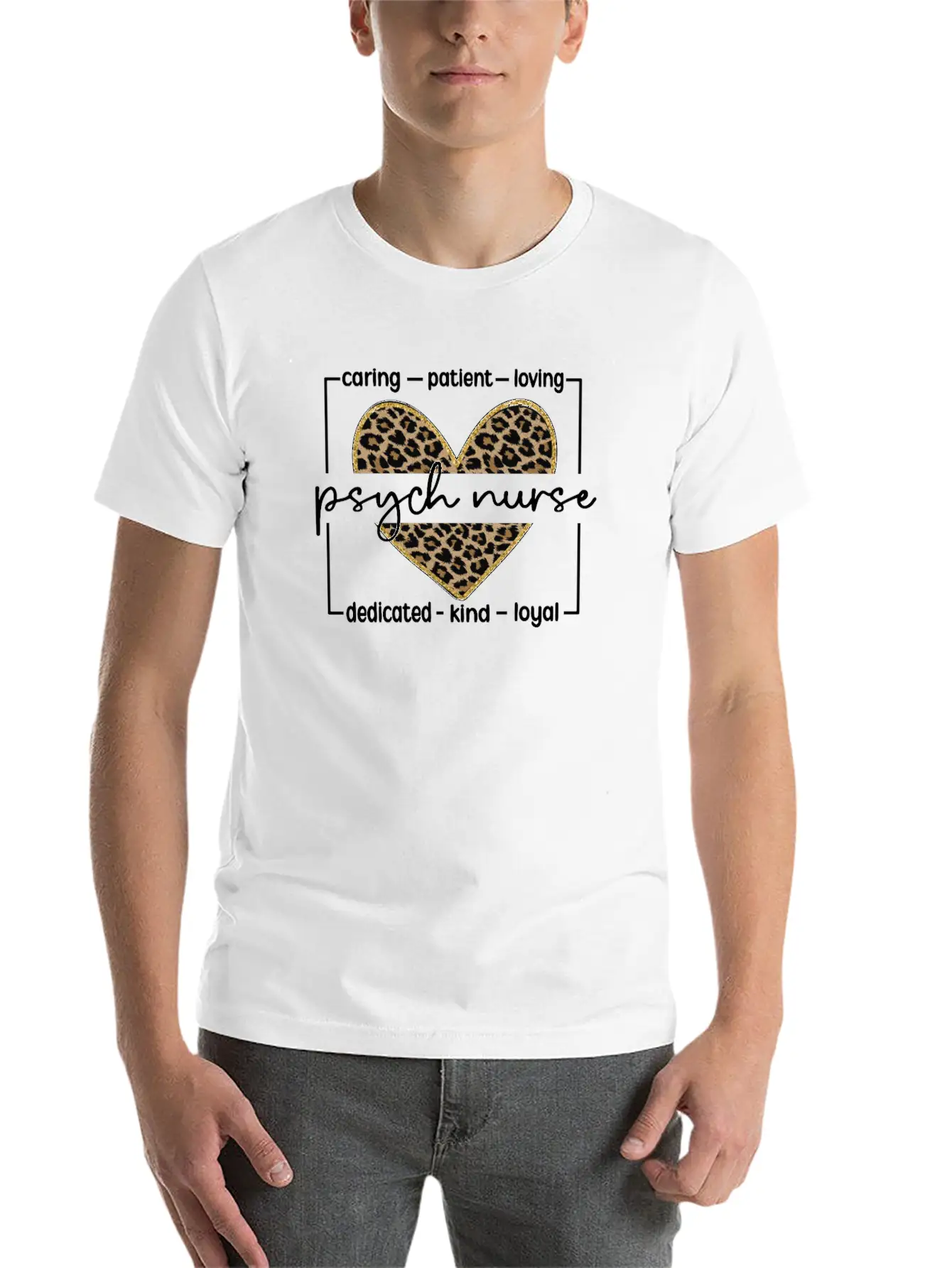 Psychiatric Nurse Practitioner Psych Nursing Gifts Breathable Soft Cotton T-Shirt – Timeless Casual Look