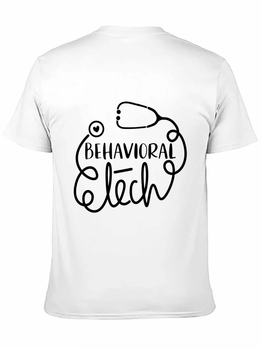 Psychiatric Technician Mental Health Tech Behavior Classic Fit Graphic Tee For Daily Comfort – Unisex Cotton Shirt