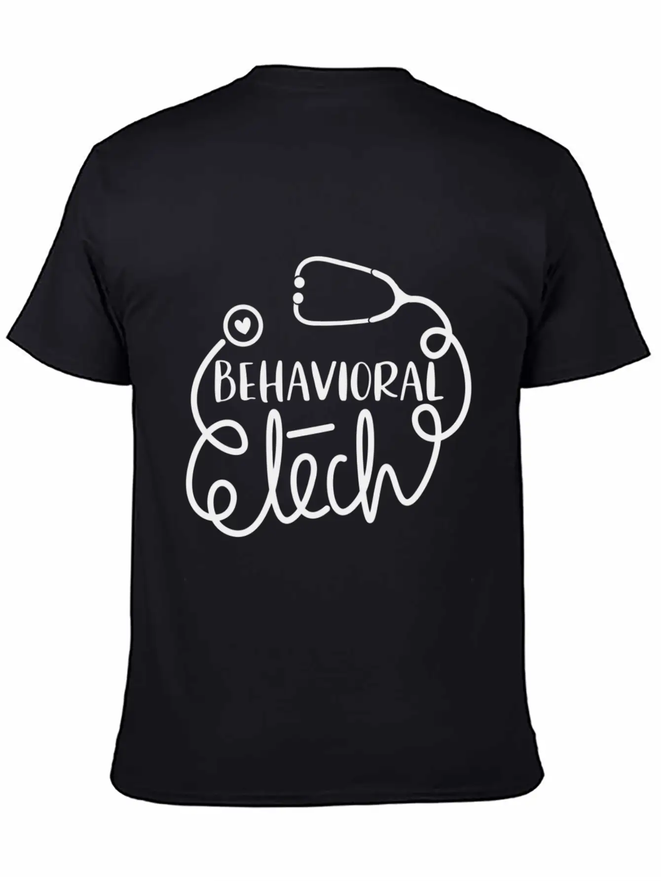 Psychiatric Technician Mental Health Tech Behavior Classic Fit Graphic Tee For Daily Comfort – Unisex Cotton Shirt