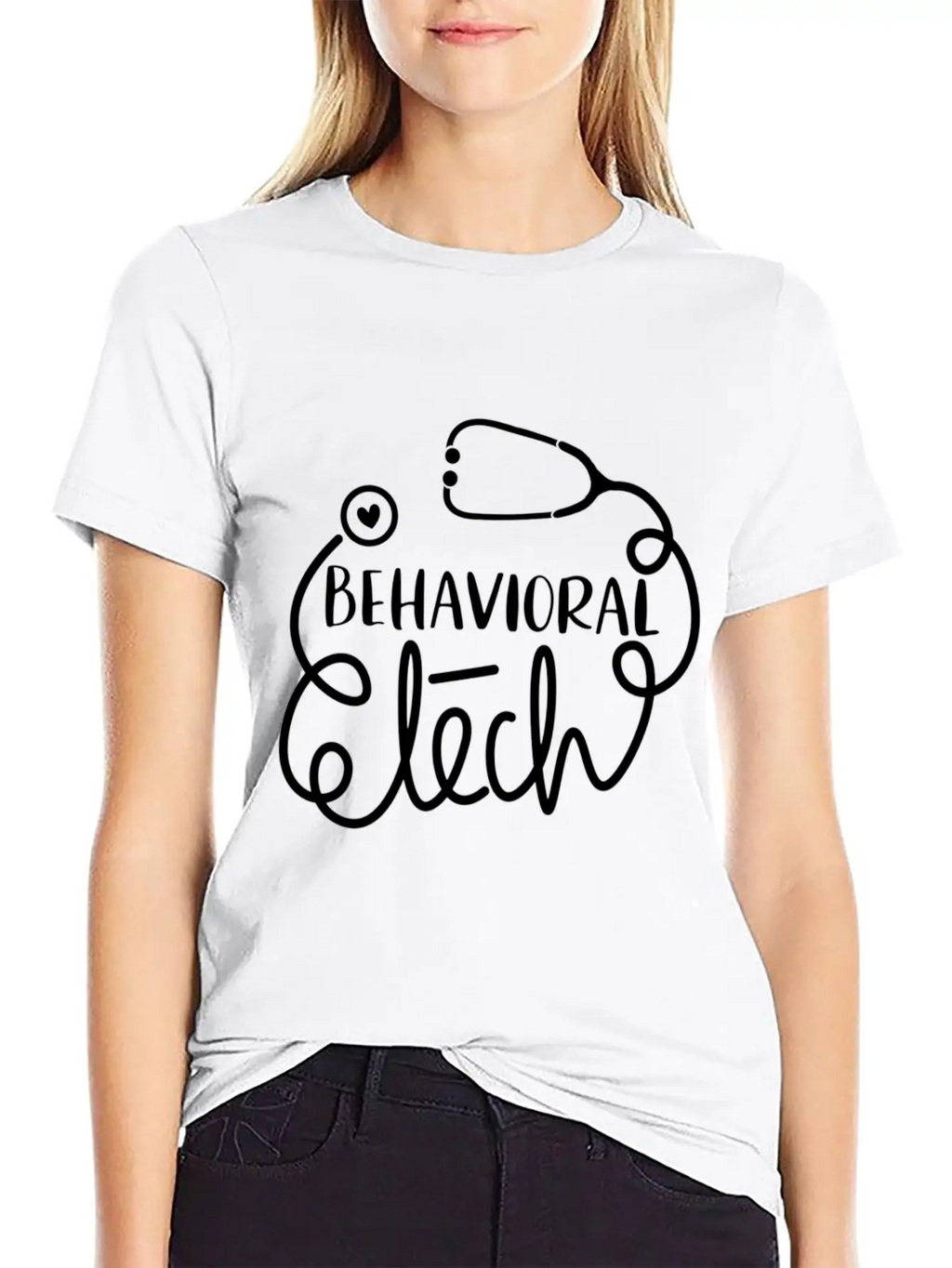 Psychiatric Technician Mental Health Tech Behavior Classic Fit Graphic Tee For Daily Comfort – Unisex Cotton Shirt