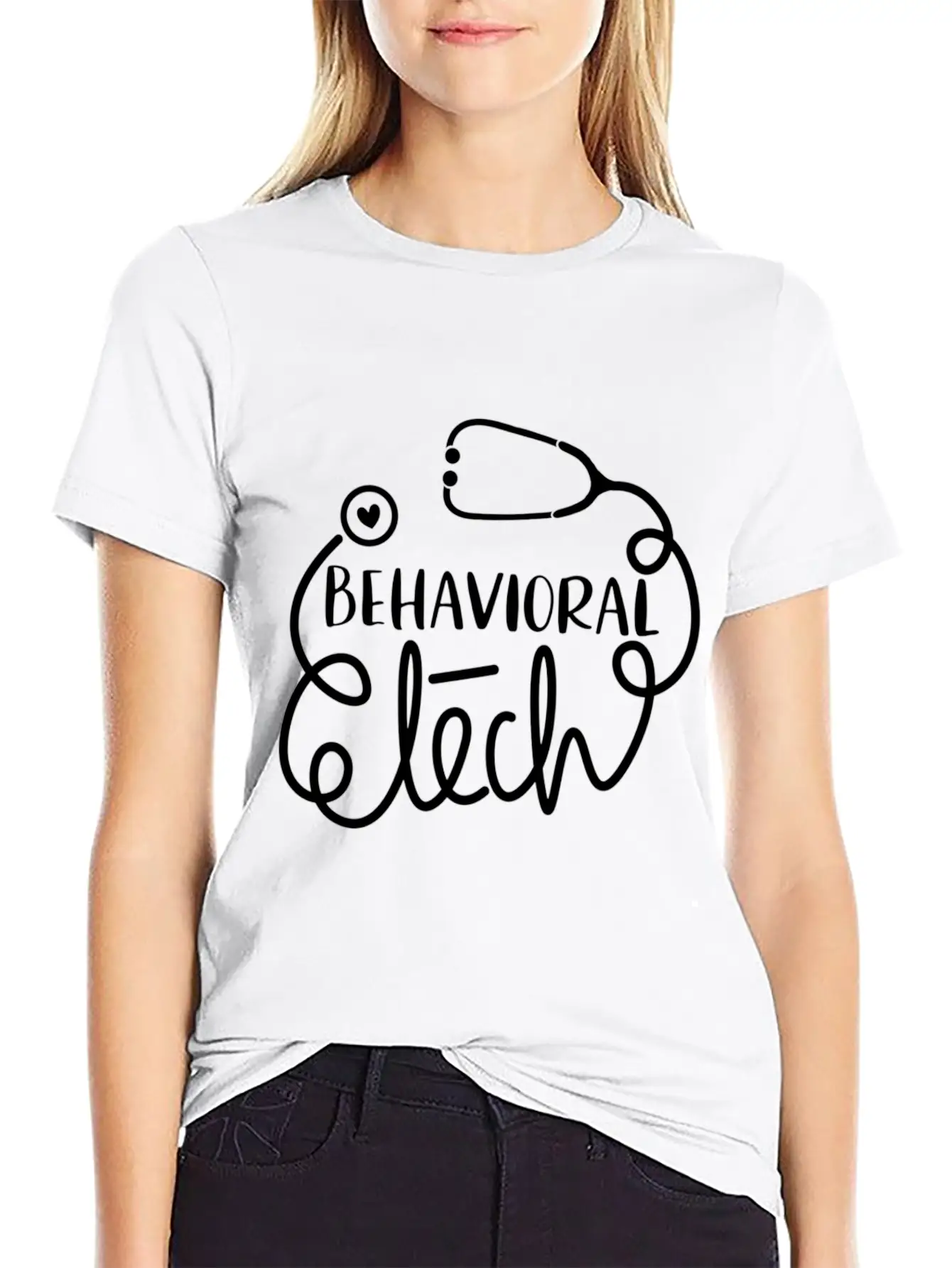 Psychiatric Technician Mental Health Tech Behavior Classic Fit Graphic Tee For Daily Comfort – Unisex Cotton Shirt