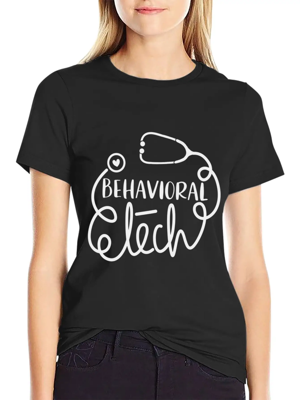 Psychiatric Technician Mental Health Tech Behavior Classic Fit Graphic Tee For Daily Comfort – Unisex Cotton Shirt