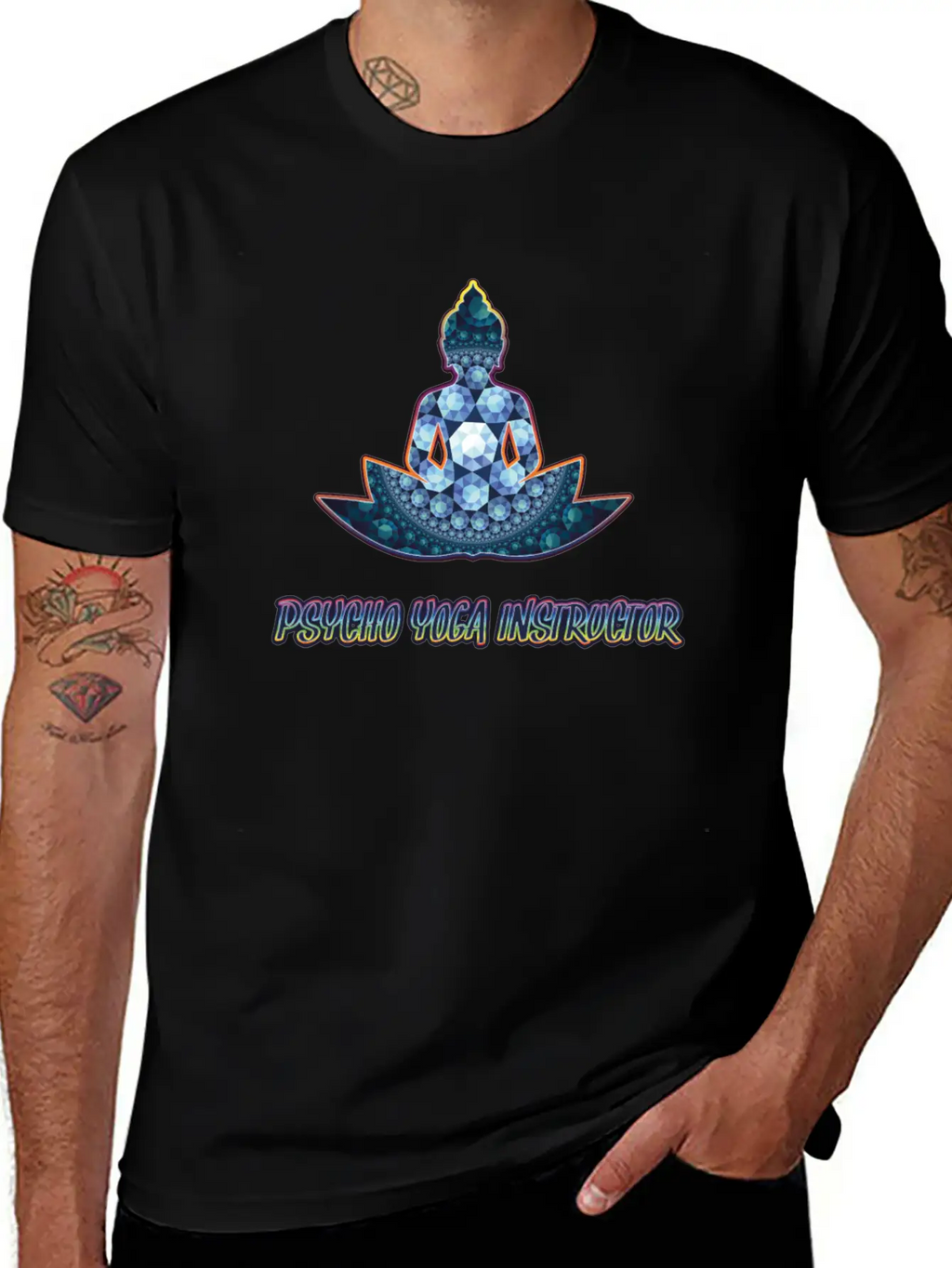 Psycho Yoga Instructor - Yoga Meditation Breathable Soft Cotton T-Shirt – Timeless Casual Look