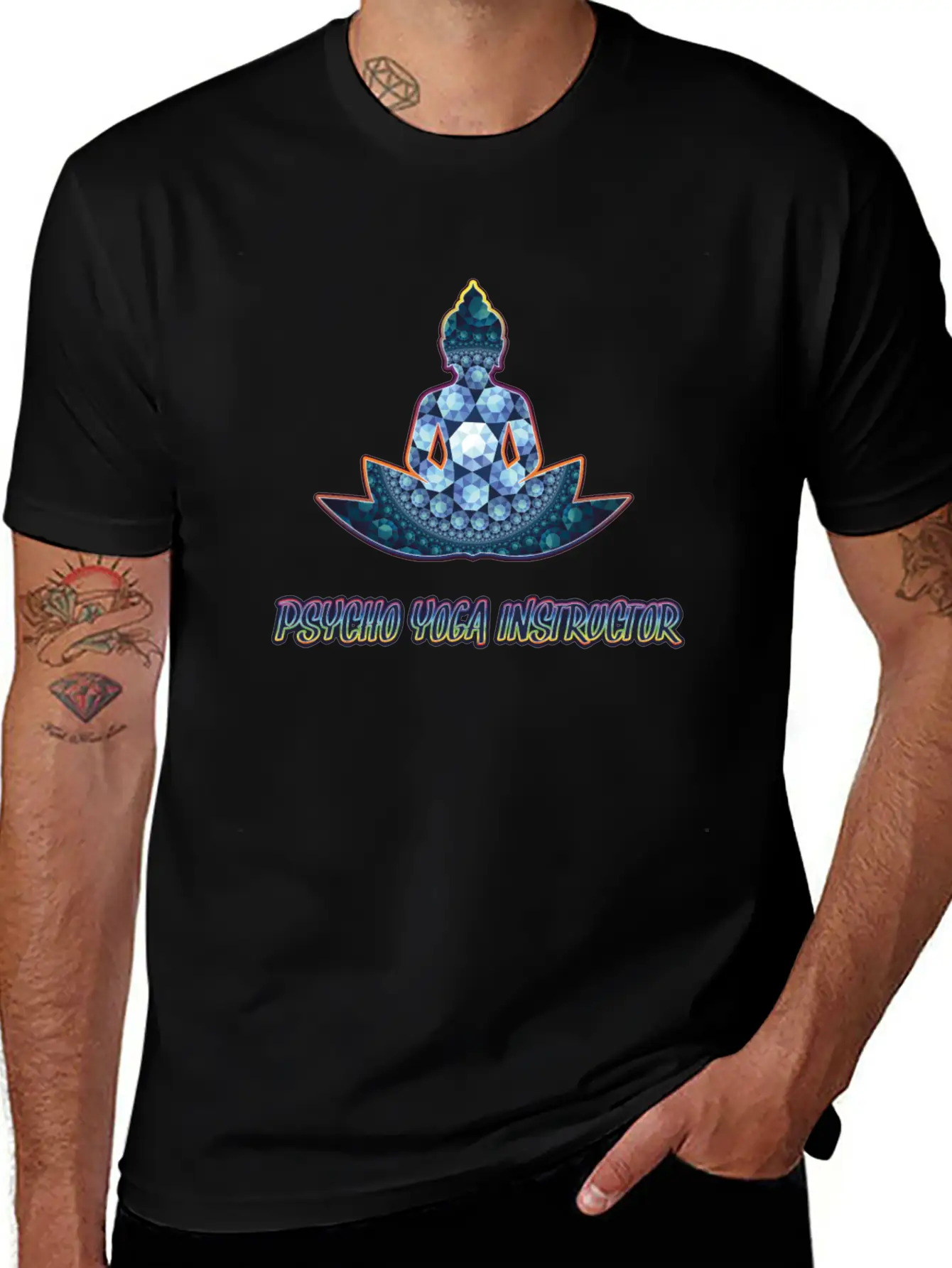 Psycho Yoga Instructor - Yoga Meditation Breathable Soft Cotton T-Shirt – Timeless Casual Look