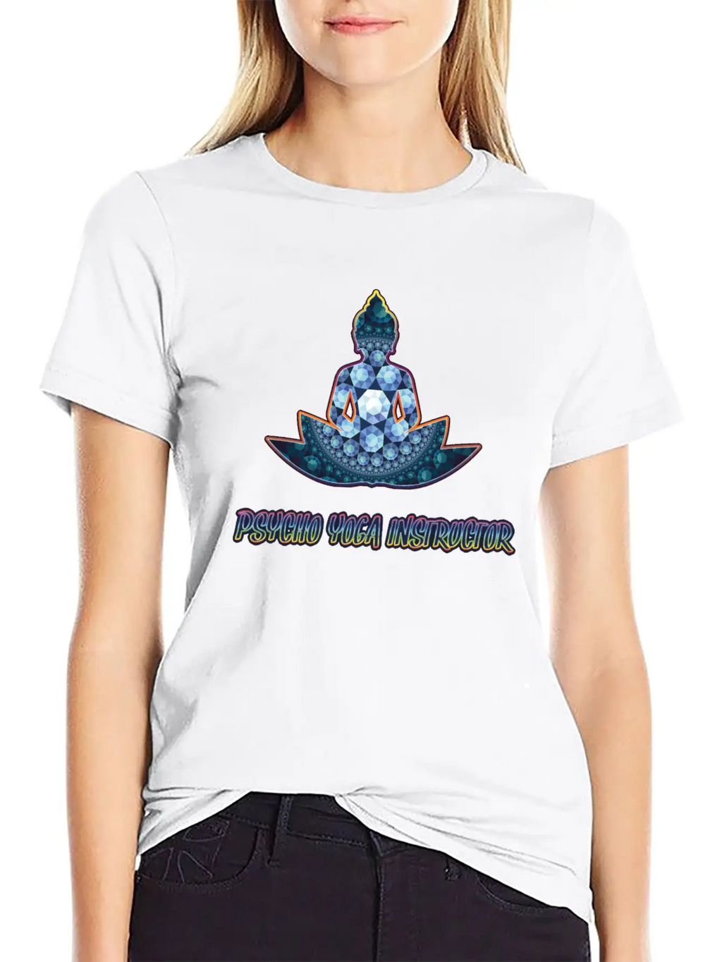 Psycho Yoga Instructor - Yoga Meditation Breathable Soft Cotton T-Shirt – Timeless Casual Look