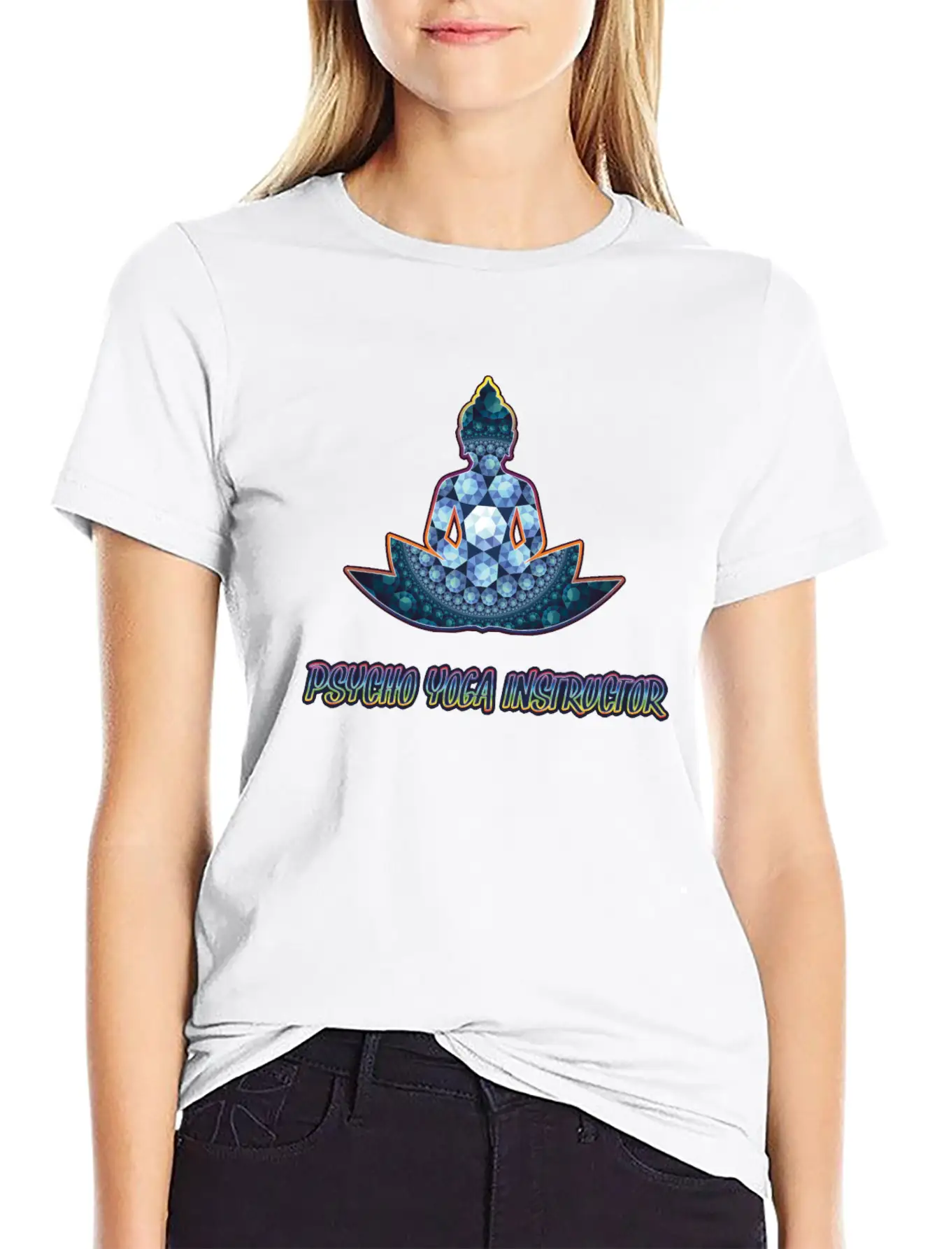 Psycho Yoga Instructor - Yoga Meditation Breathable Soft Cotton T-Shirt – Timeless Casual Look