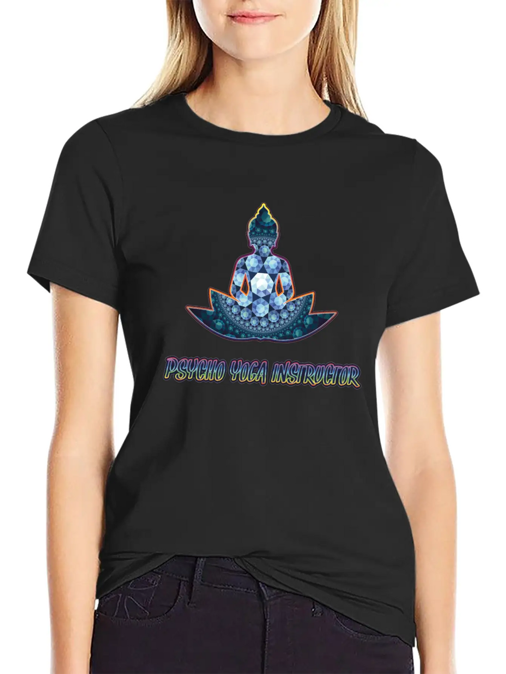 Psycho Yoga Instructor - Yoga Meditation Breathable Soft Cotton T-Shirt – Timeless Casual Look