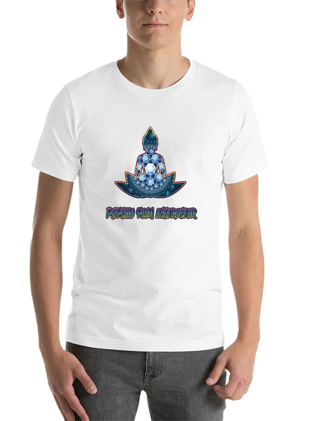 Psycho Yoga Instructor - Yoga Meditation Breathable Soft Cotton T-Shirt – Timeless Casual Look