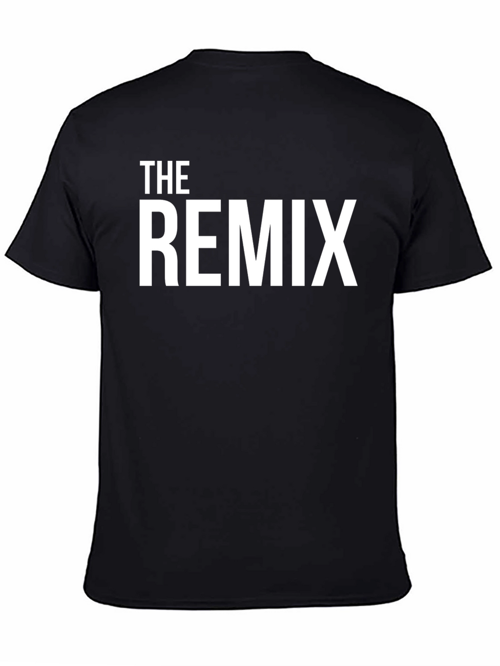 The Remix Graphic Tee - Stylish Black Cotton T-Shirt