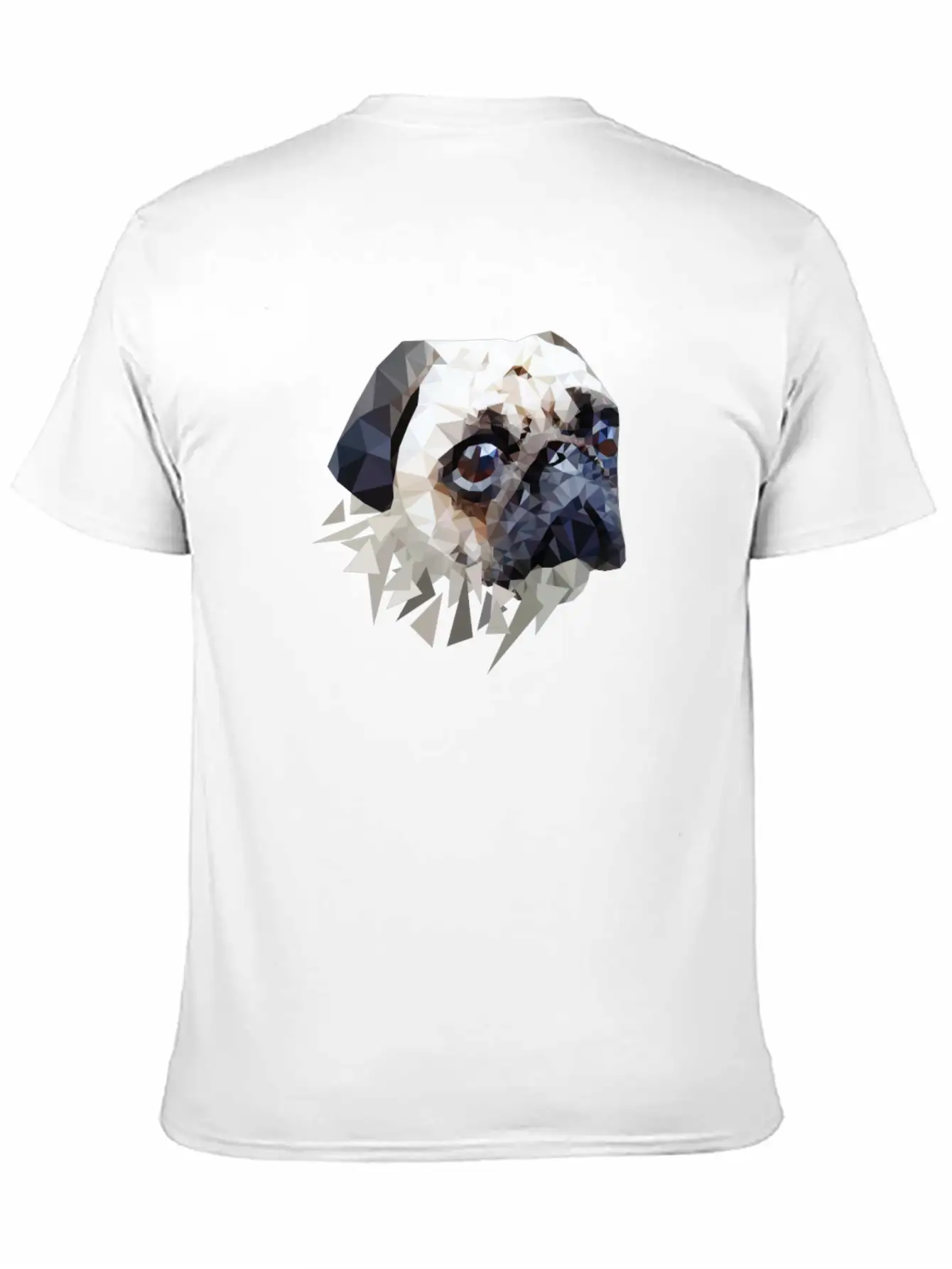 Pug Dog Unisex Casual T-Shirt – Clean Design For Daily Comfort