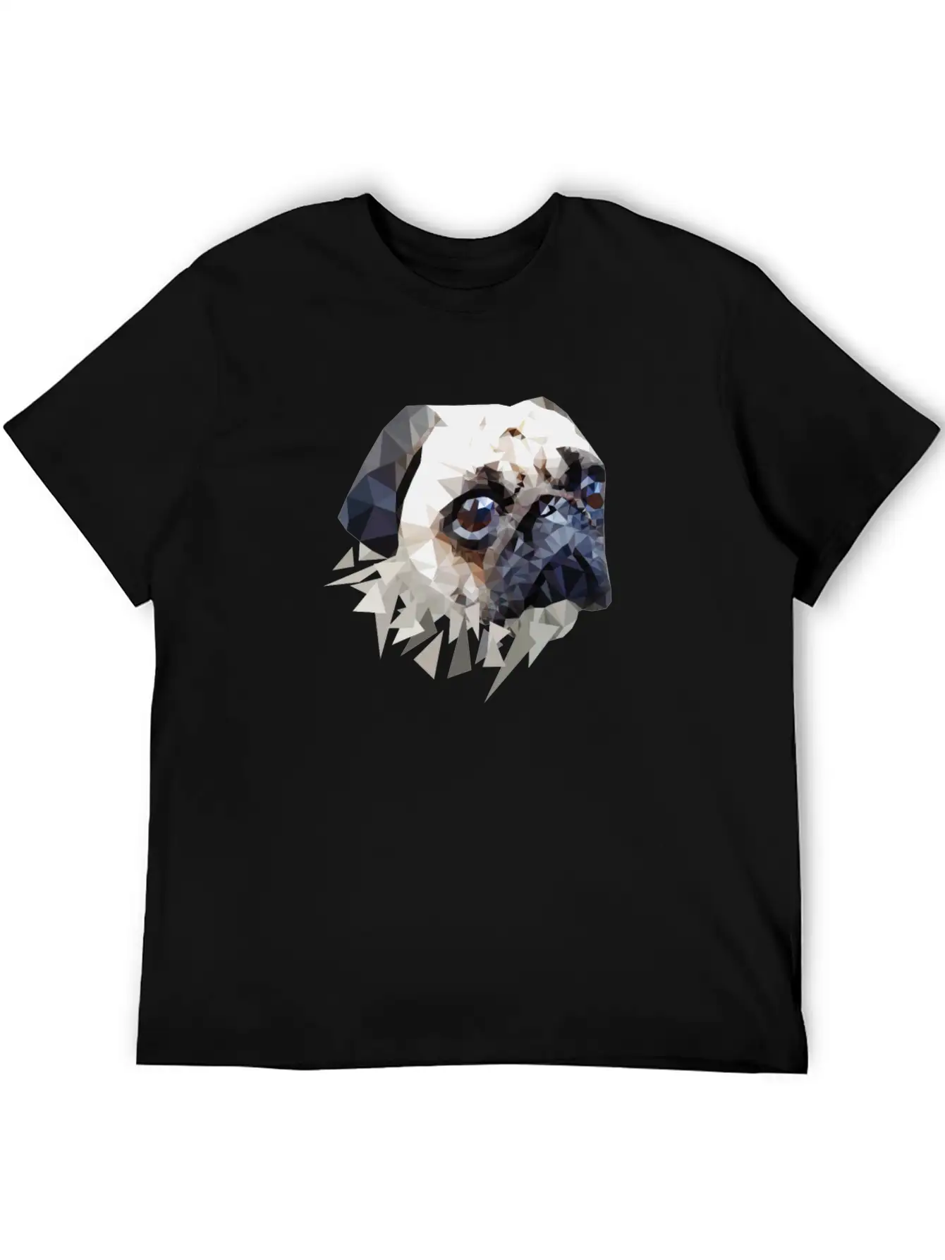 Pug Dog Unisex Casual T-Shirt – Clean Design For Daily Comfort