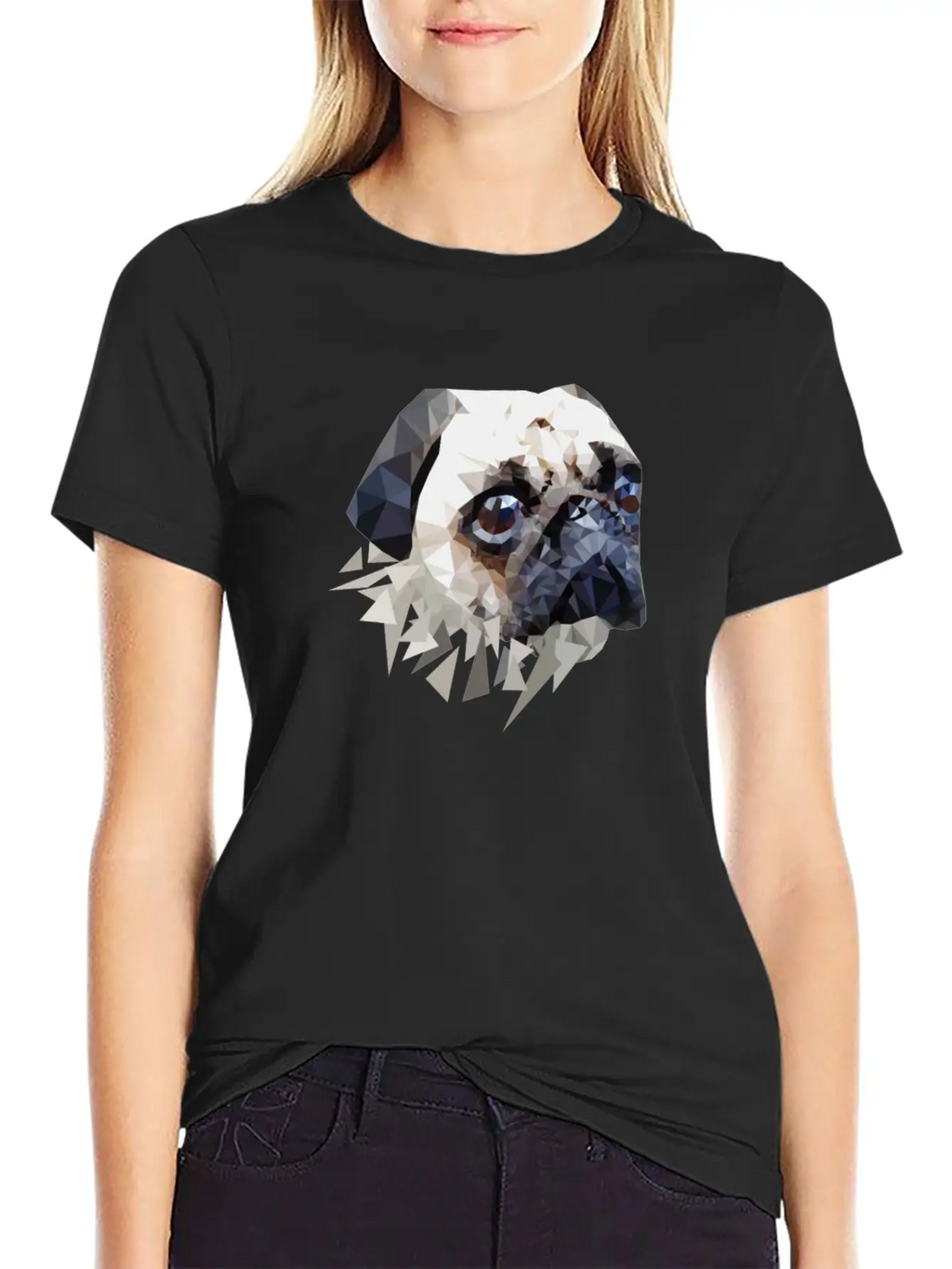 Pug Dog Unisex Casual T-Shirt – Clean Design For Daily Comfort