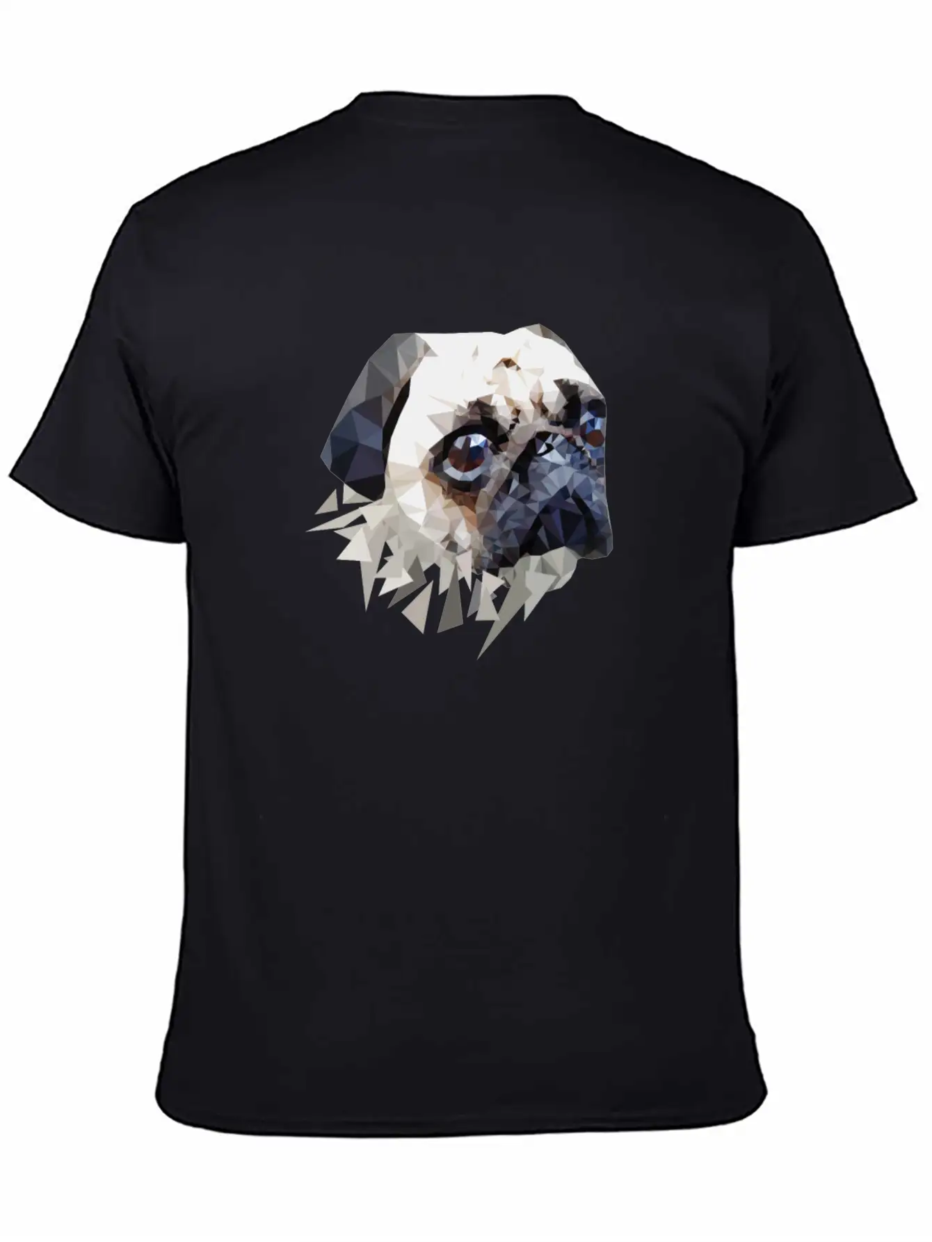 Pug Dog Unisex Casual T-Shirt – Clean Design For Daily Comfort