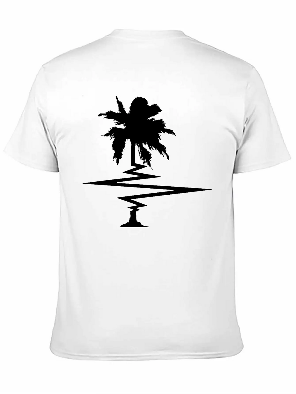 Pulse Heartbeat Frequency Palm Party Text Text Sum Unisex Casual T-Shirt – Clean Design For Daily Comfort