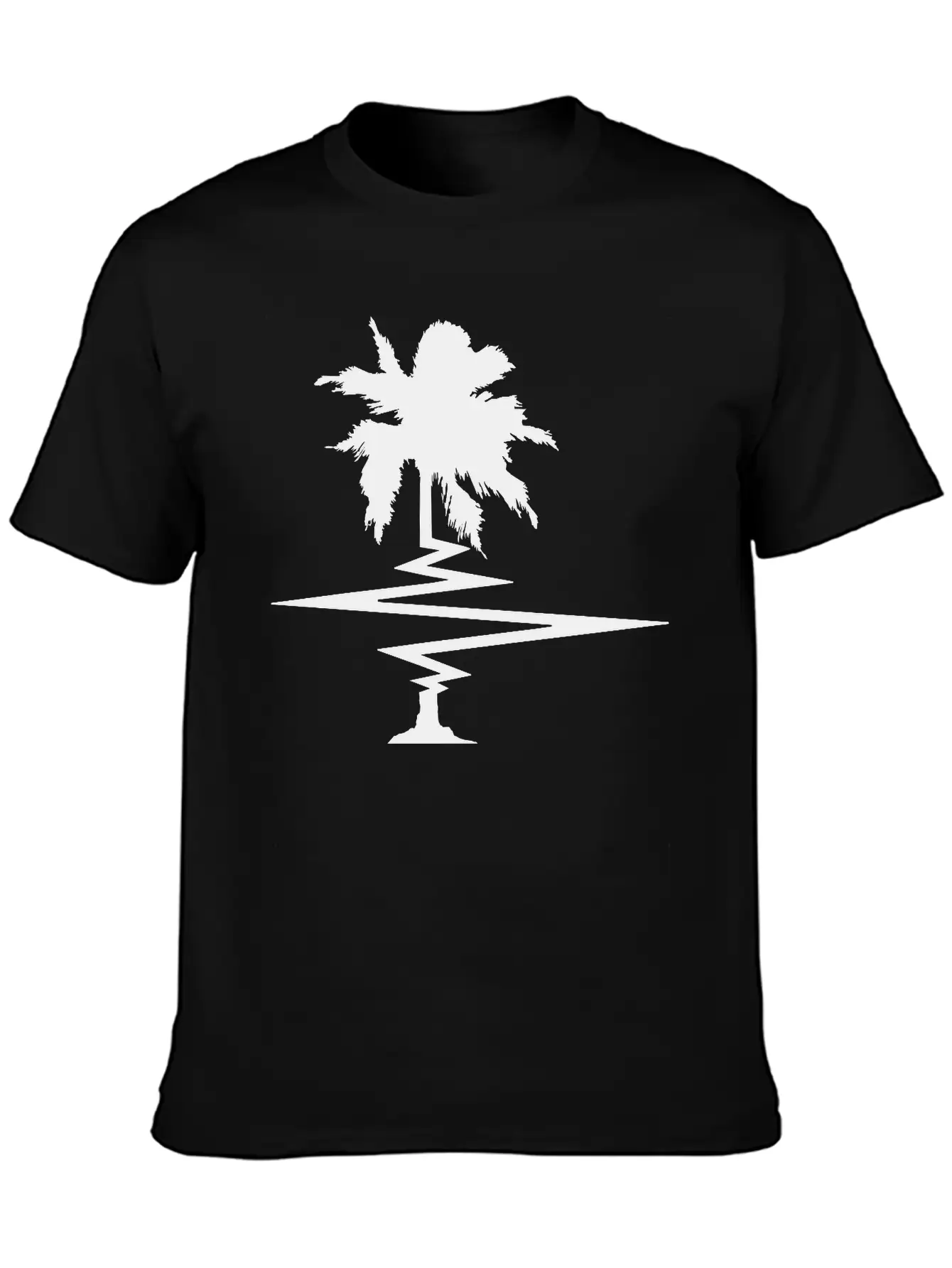 Pulse Heartbeat Frequency Palm Party Text Text Sum Unisex Casual T-Shirt – Clean Design For Daily Comfort