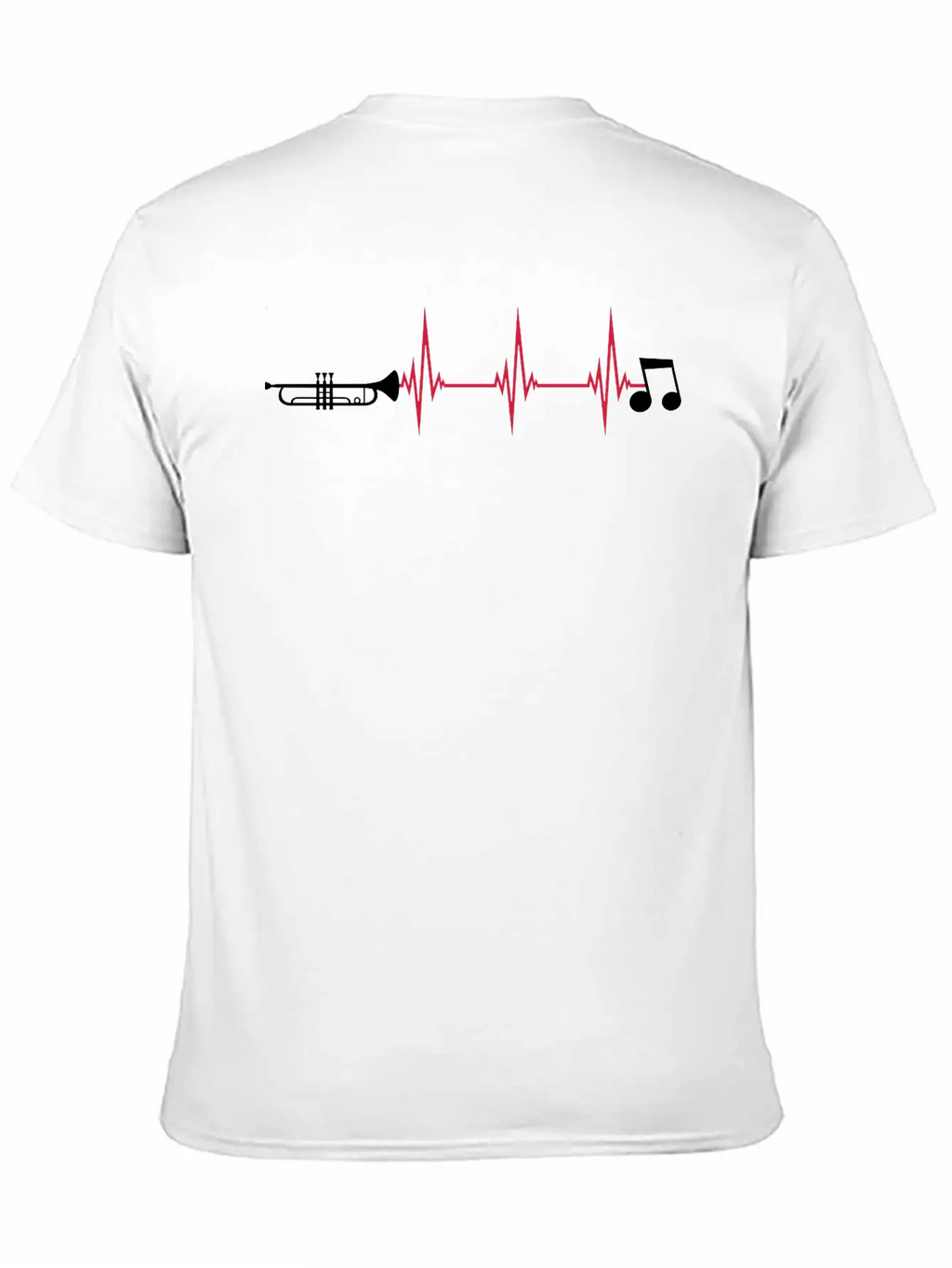 Pulse Trumpet Instrument Unisex Casual T-Shirt – Clean Design For Daily Comfort