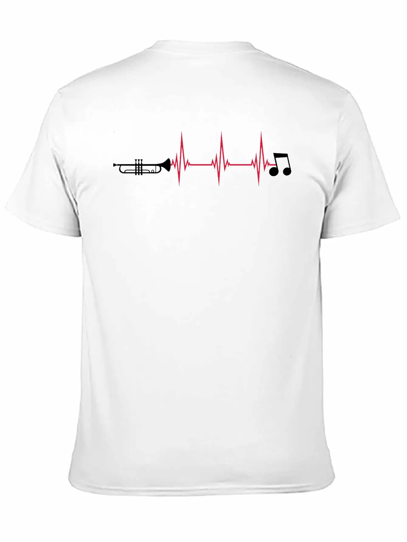 Pulse Trumpet Instrument Unisex Casual T-Shirt – Clean Design For Daily Comfort