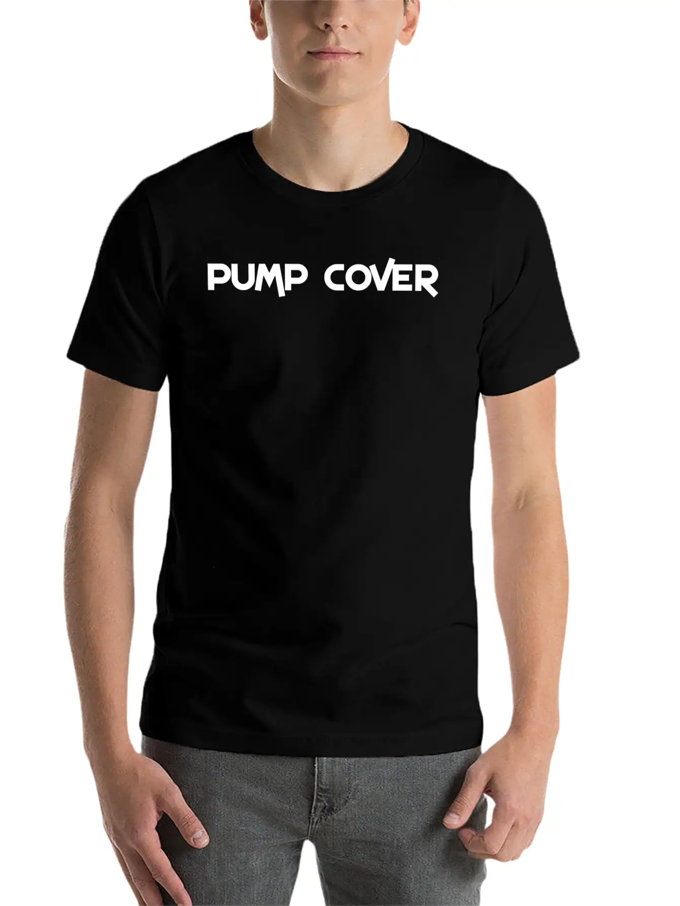 Pump Cover T-shirt Casual Graphic T-Shirt – Simple And Comfortable Daily Wear