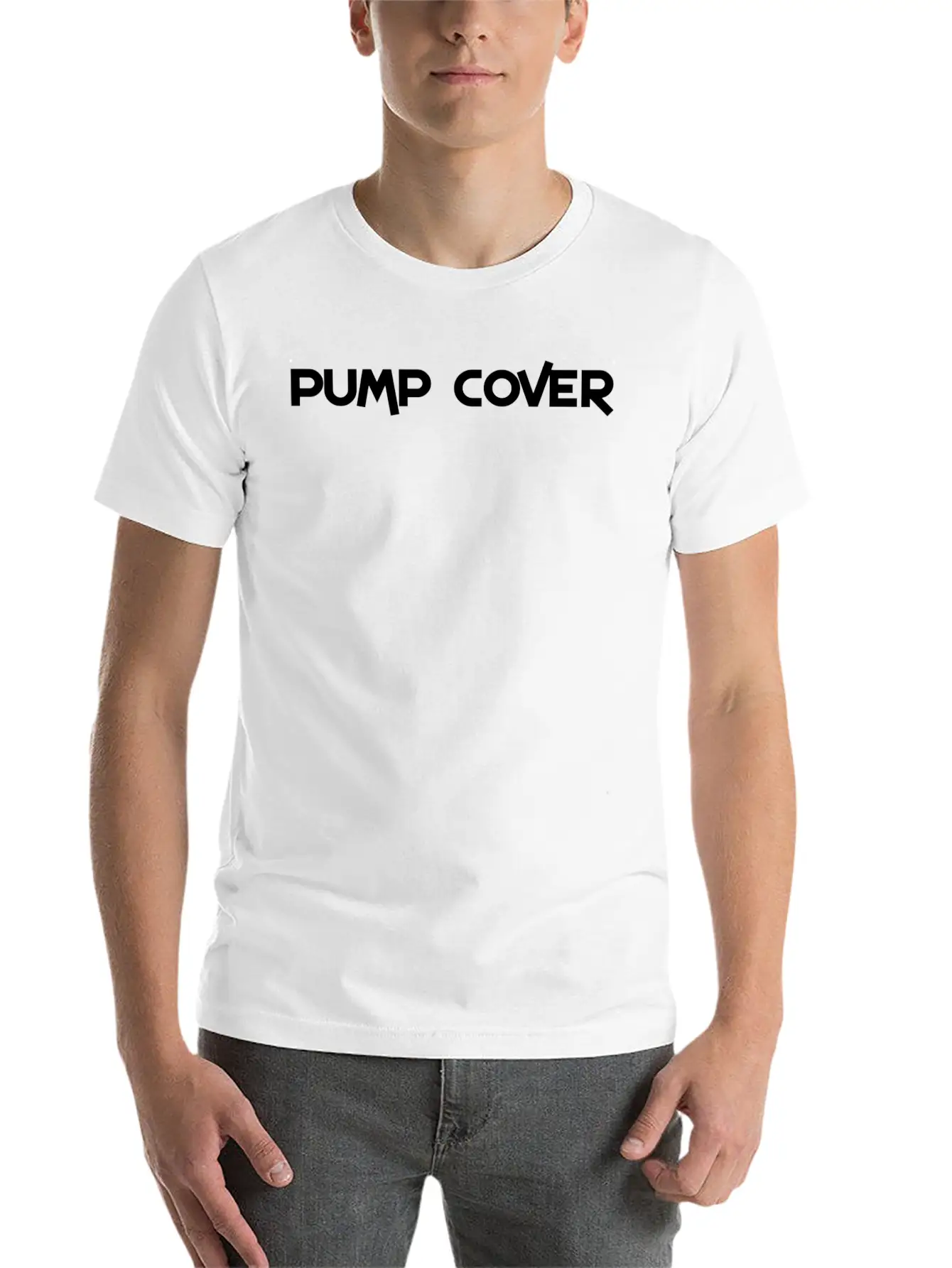 Pump Cover T-shirt Casual Graphic T-Shirt – Simple And Comfortable Daily Wear