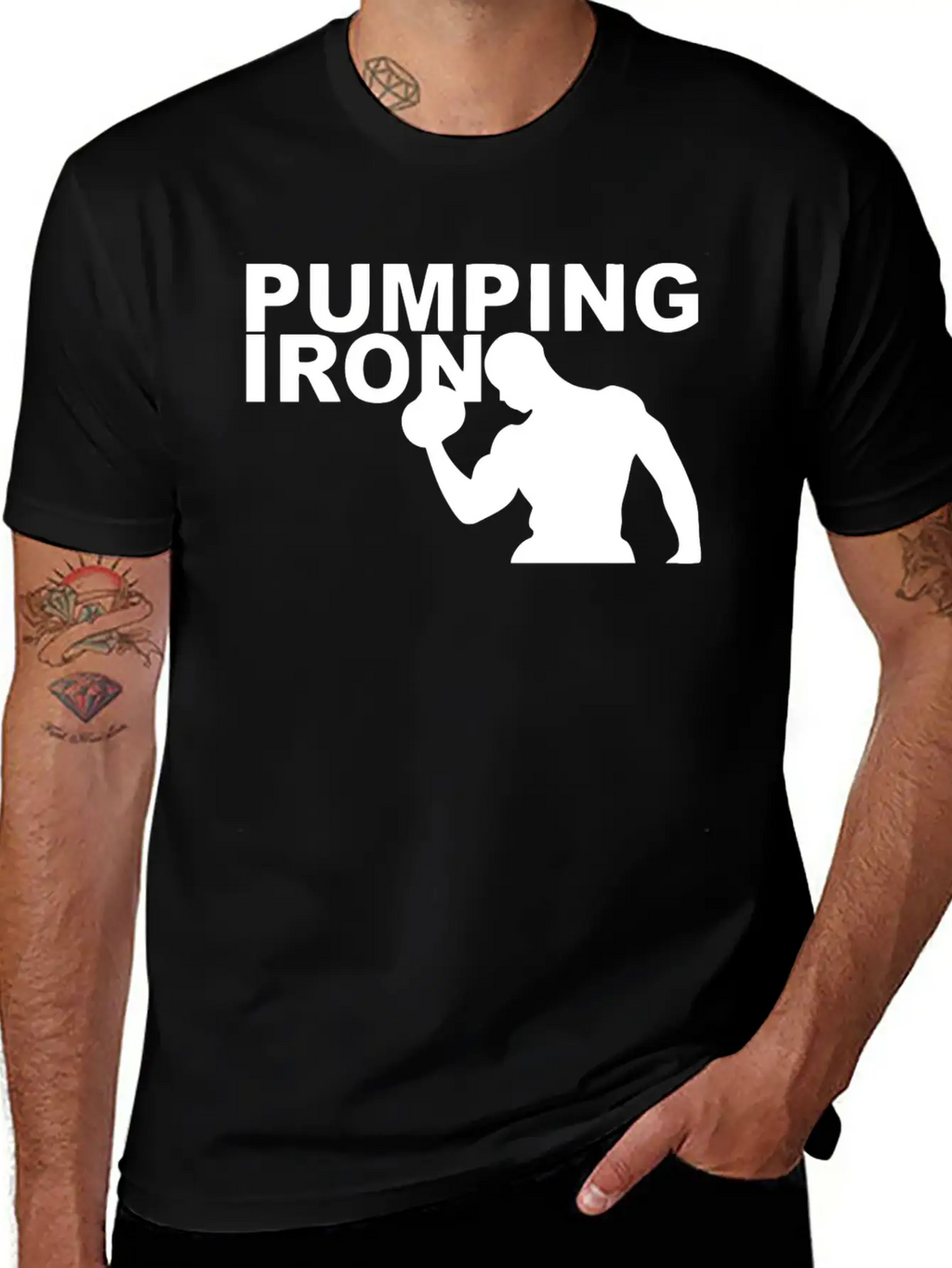 Pump Gym Stylish Everyday T-Shirt – Unisex Basic Cotton Tee
