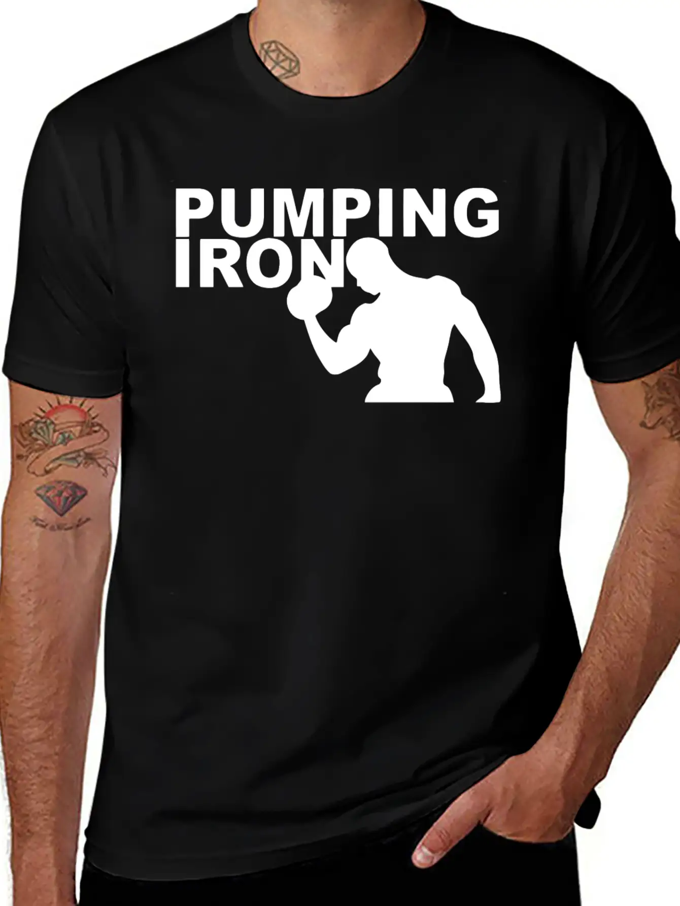 Pump Gym Stylish Everyday T-Shirt – Unisex Basic Cotton Tee