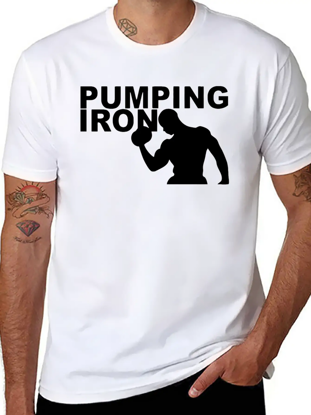 Pump Gym Stylish Everyday T-Shirt – Unisex Basic Cotton Tee