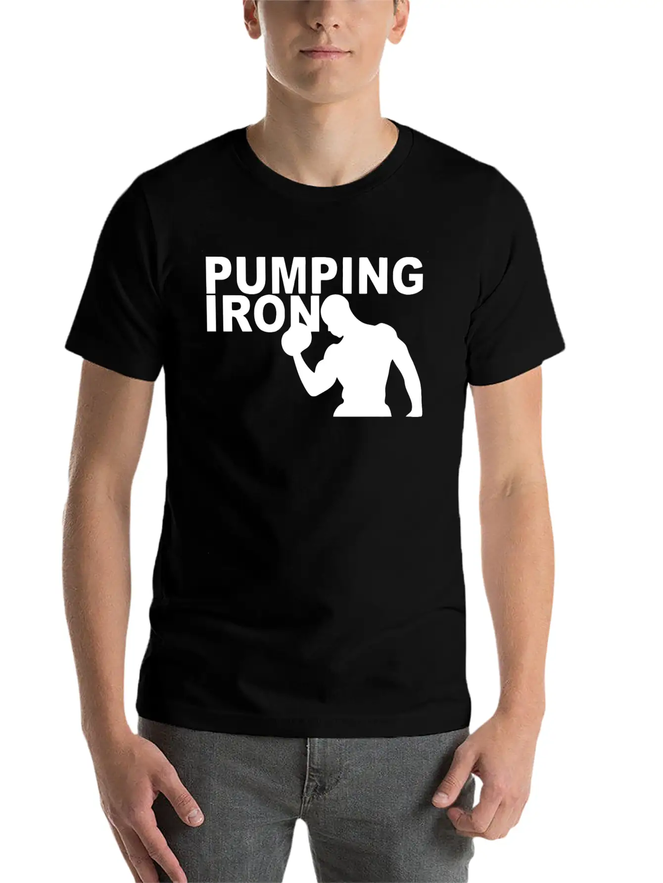 Pump Gym Stylish Everyday T-Shirt – Unisex Basic Cotton Tee