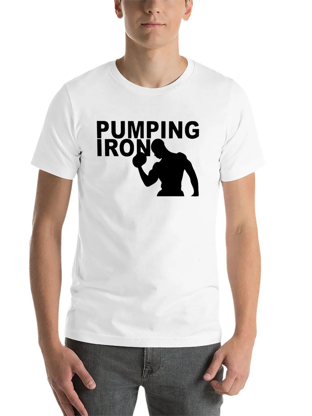 Pump Gym Stylish Everyday T-Shirt – Unisex Basic Cotton Tee