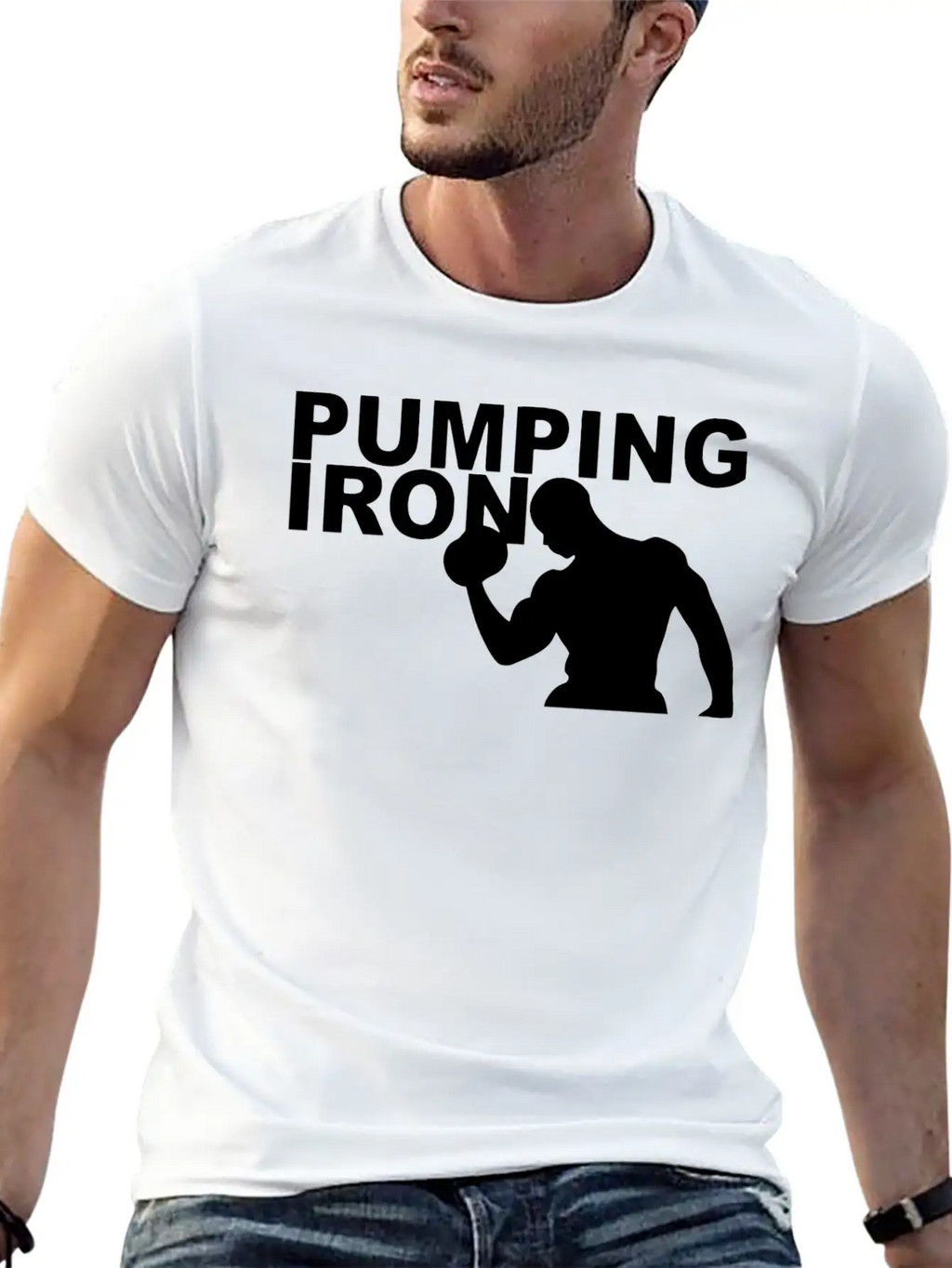 Pump Gym Stylish Everyday T-Shirt – Unisex Basic Cotton Tee