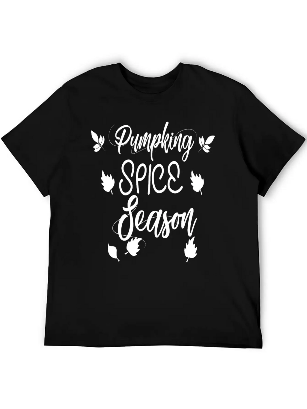 Pumpkin Spice Season Unisex Short Sleeve Soft Cotton T-Shirt – Casual Everyday Wear