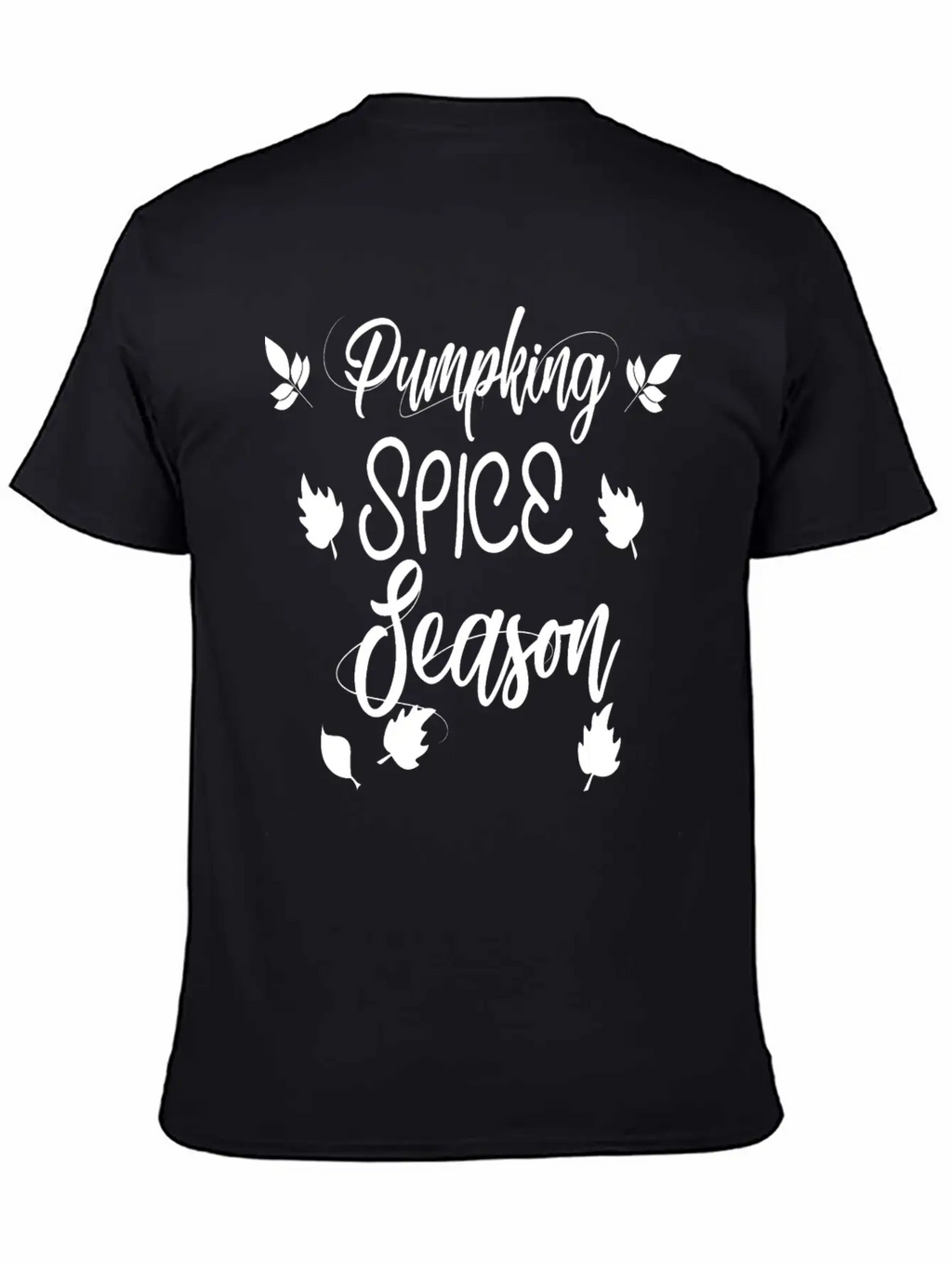 Pumpkin Spice Season Unisex Short Sleeve Soft Cotton T-Shirt – Casual Everyday Wear