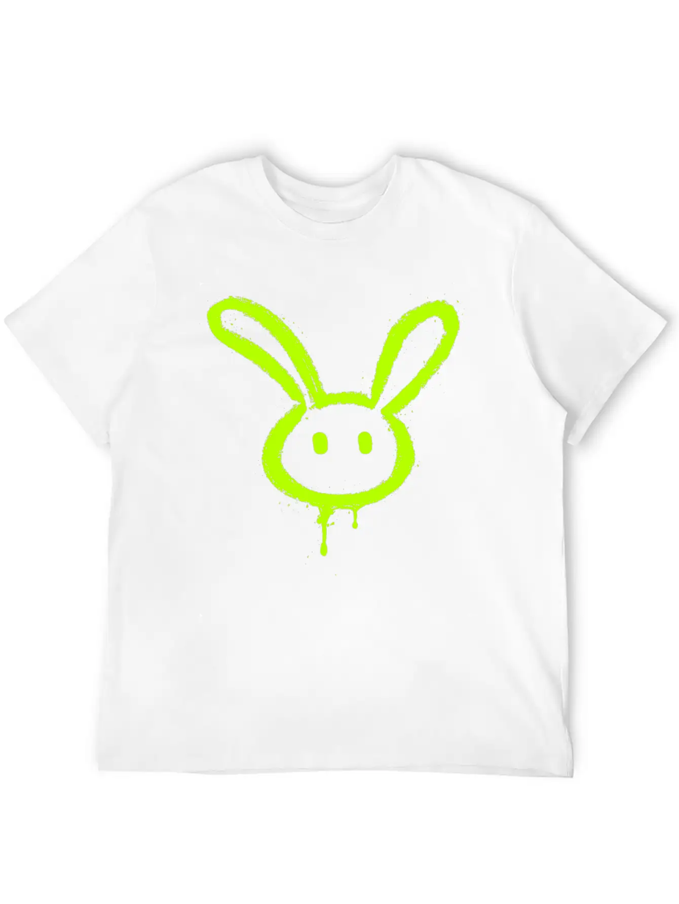 Punk Bunny Breathable Soft Cotton T-Shirt – Timeless Casual Look