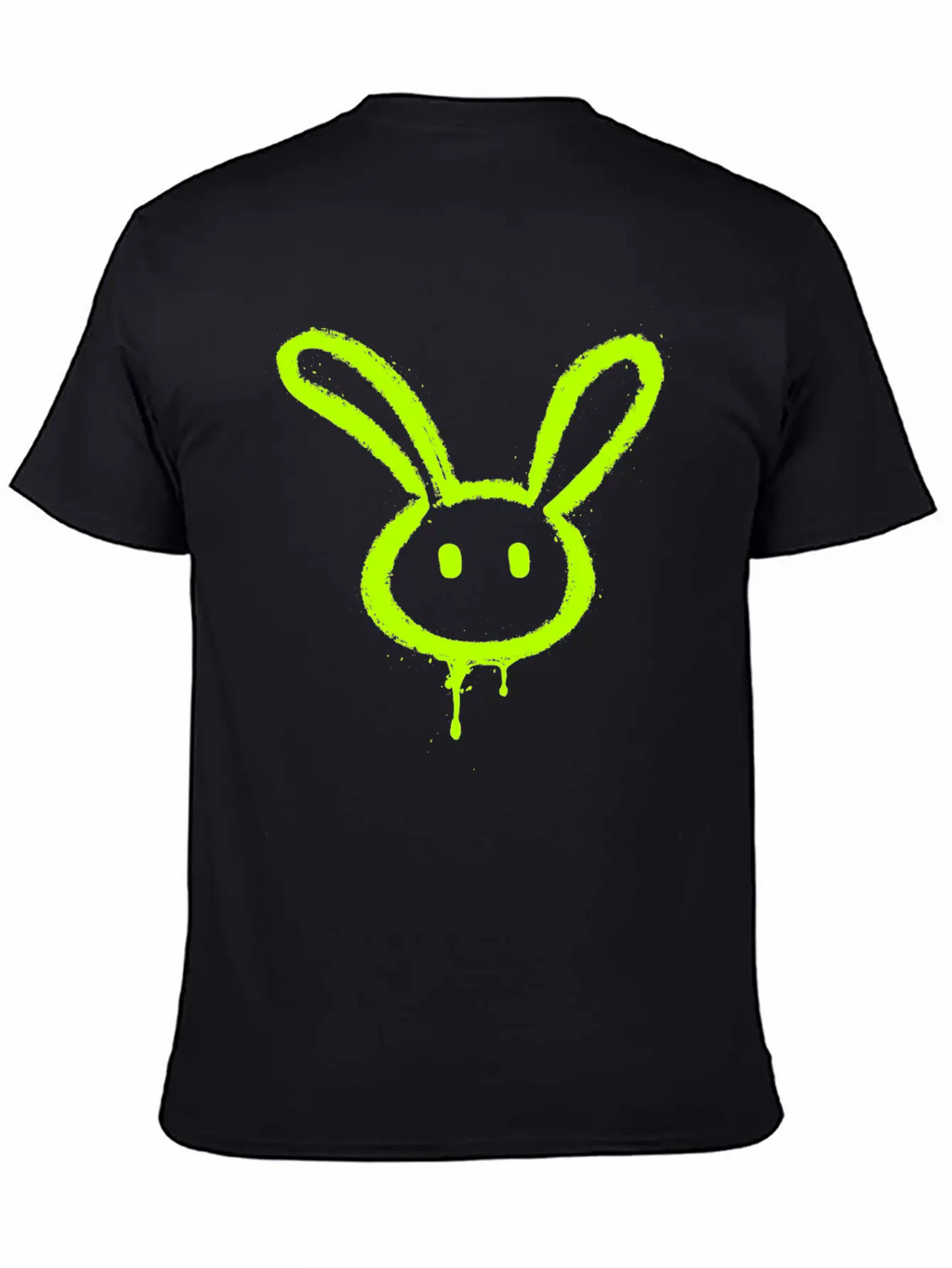 Punk Bunny Breathable Soft Cotton T-Shirt – Timeless Casual Look
