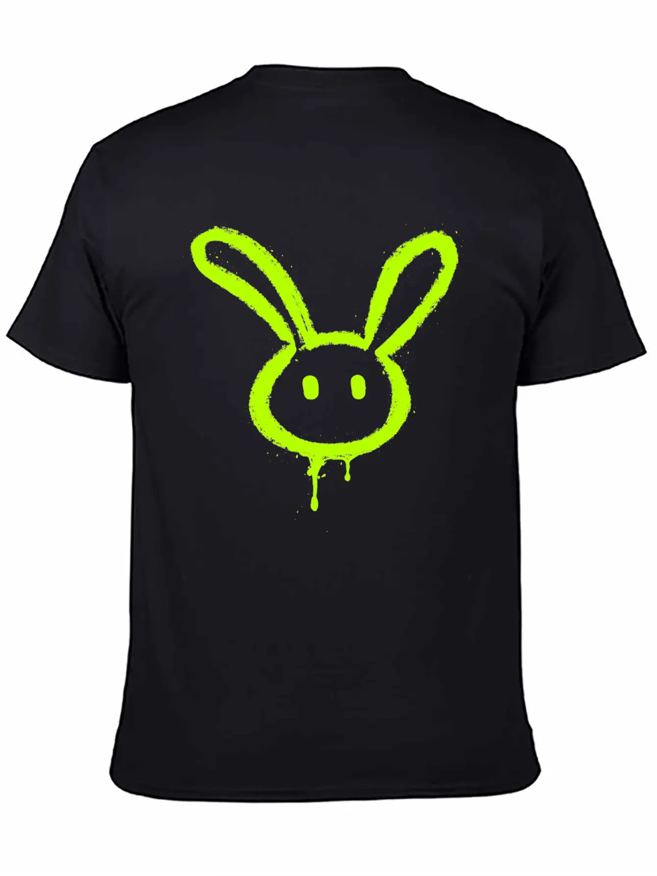 Punk Bunny Breathable Soft Cotton T-Shirt – Timeless Casual Look
