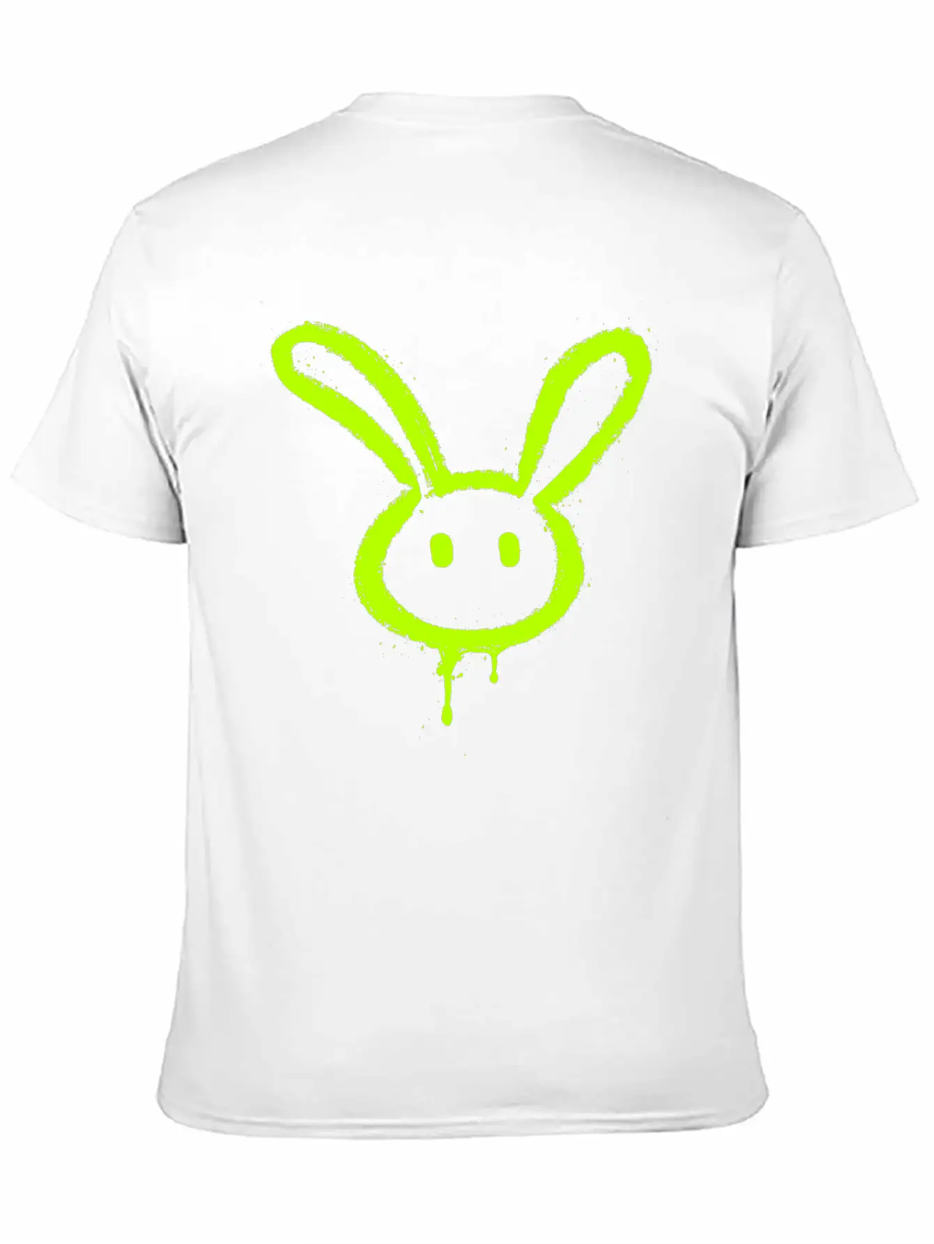 Punk Bunny Breathable Soft Cotton T-Shirt – Timeless Casual Look