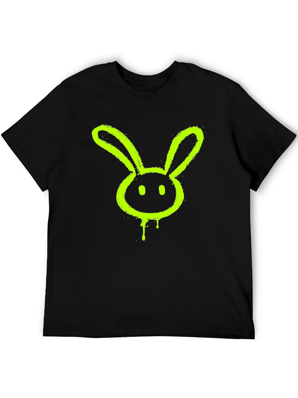 Punk Bunny Breathable Soft Cotton T-Shirt – Timeless Casual Look