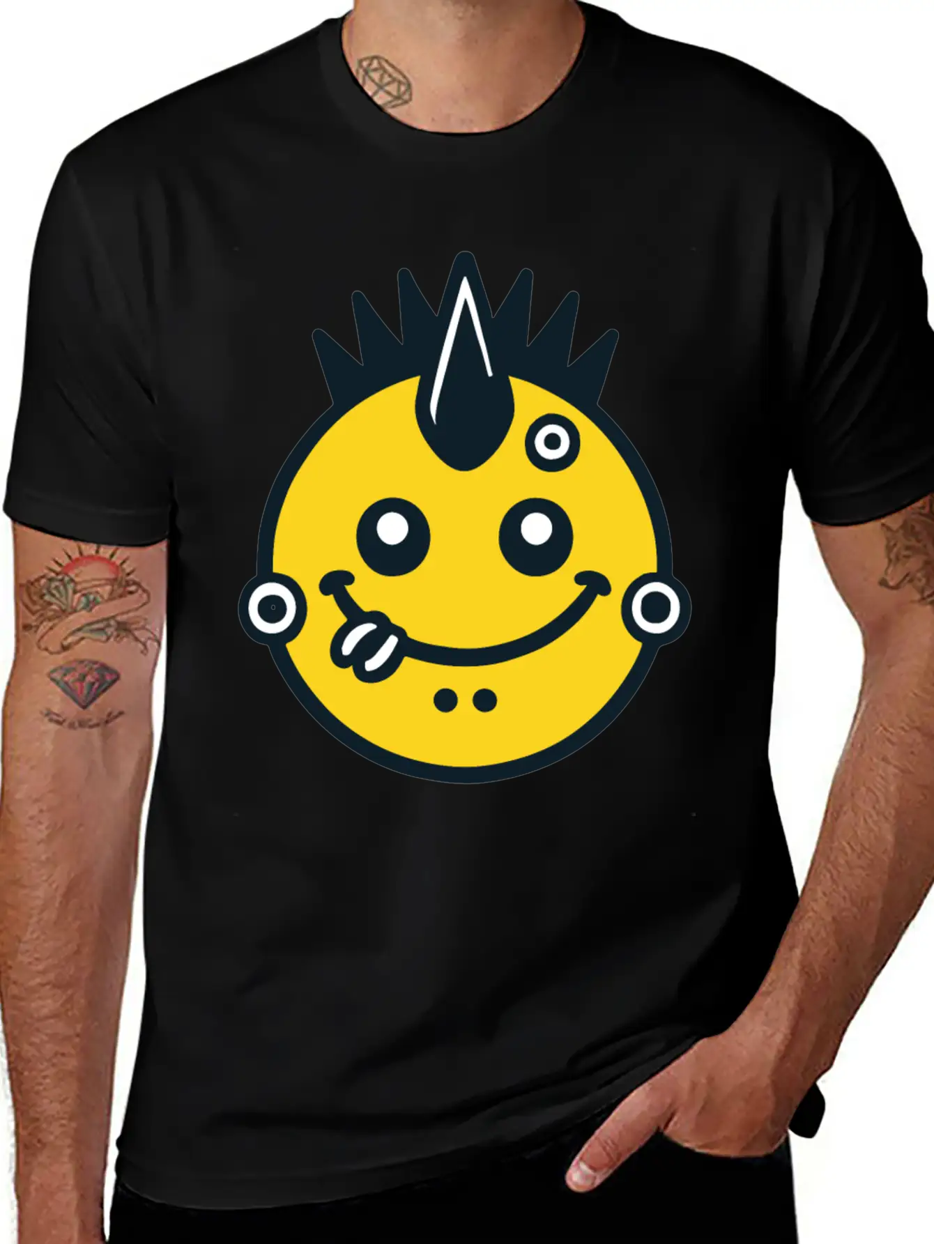 Punk Rock Casual Graphic T-Shirt – Simple And Comfortable Daily Wear