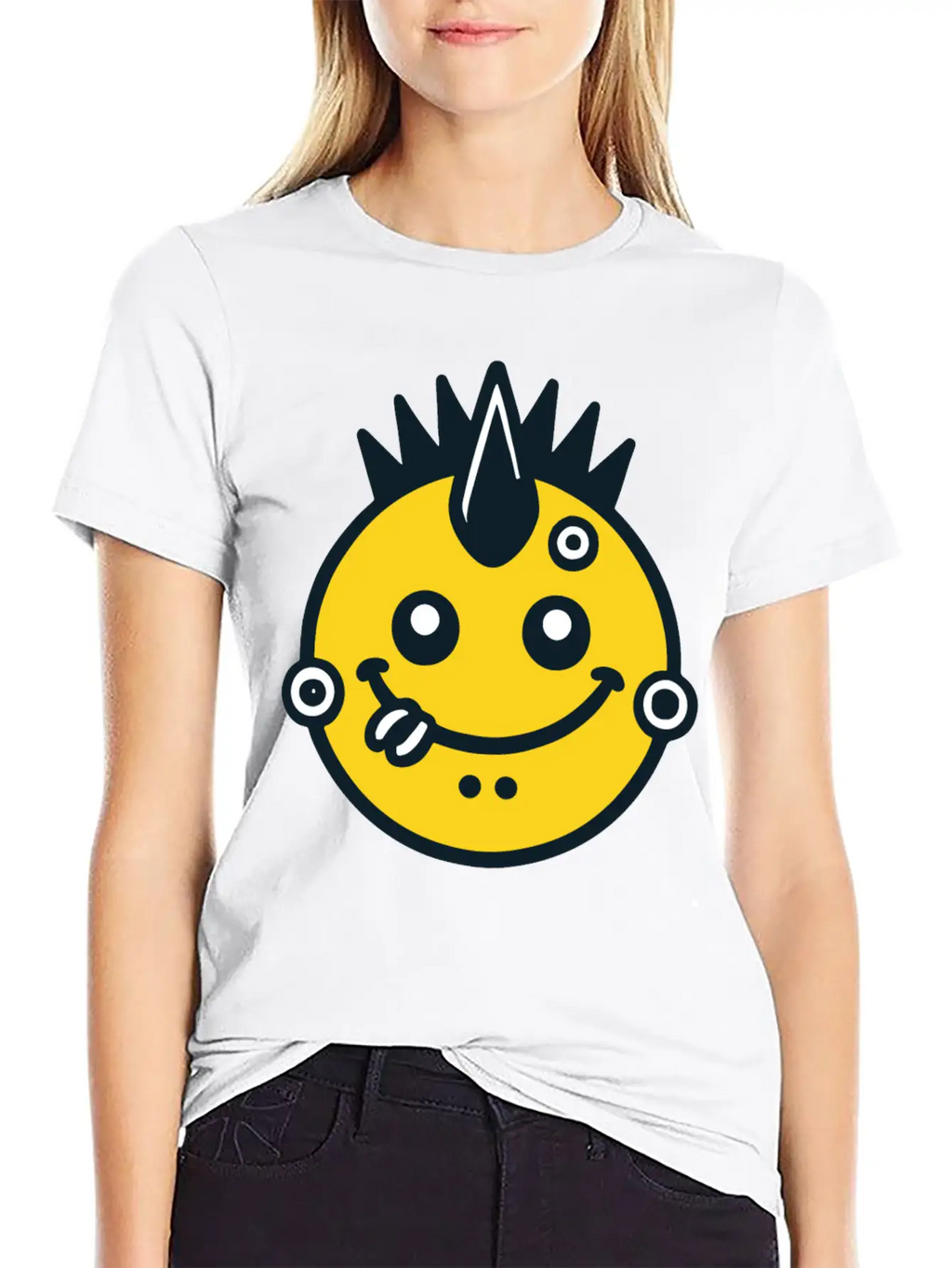 Punk Rock Casual Graphic T-Shirt – Simple And Comfortable Daily Wear