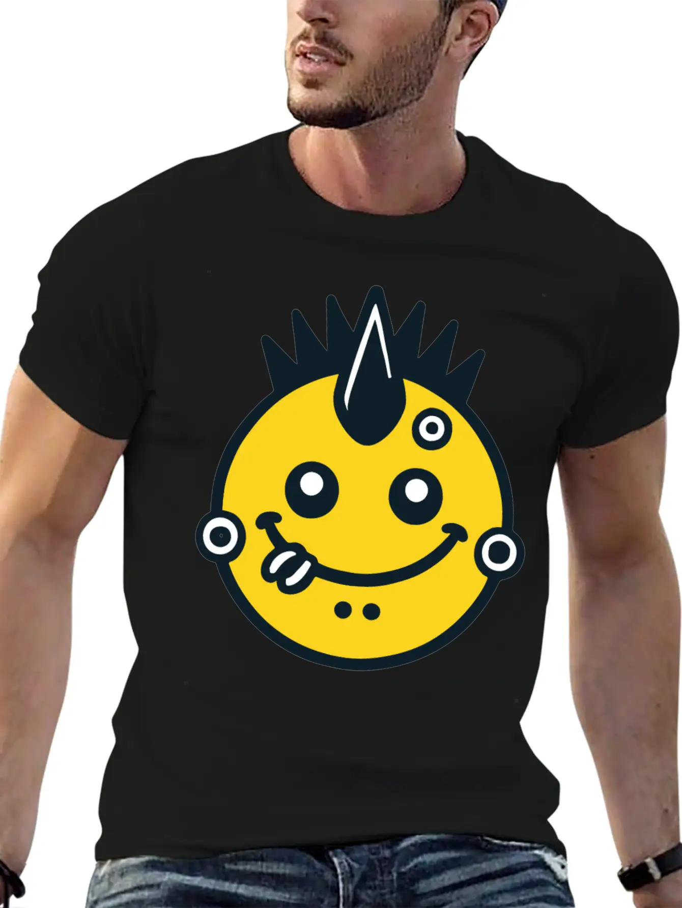 Punk Rock Casual Graphic T-Shirt – Simple And Comfortable Daily Wear
