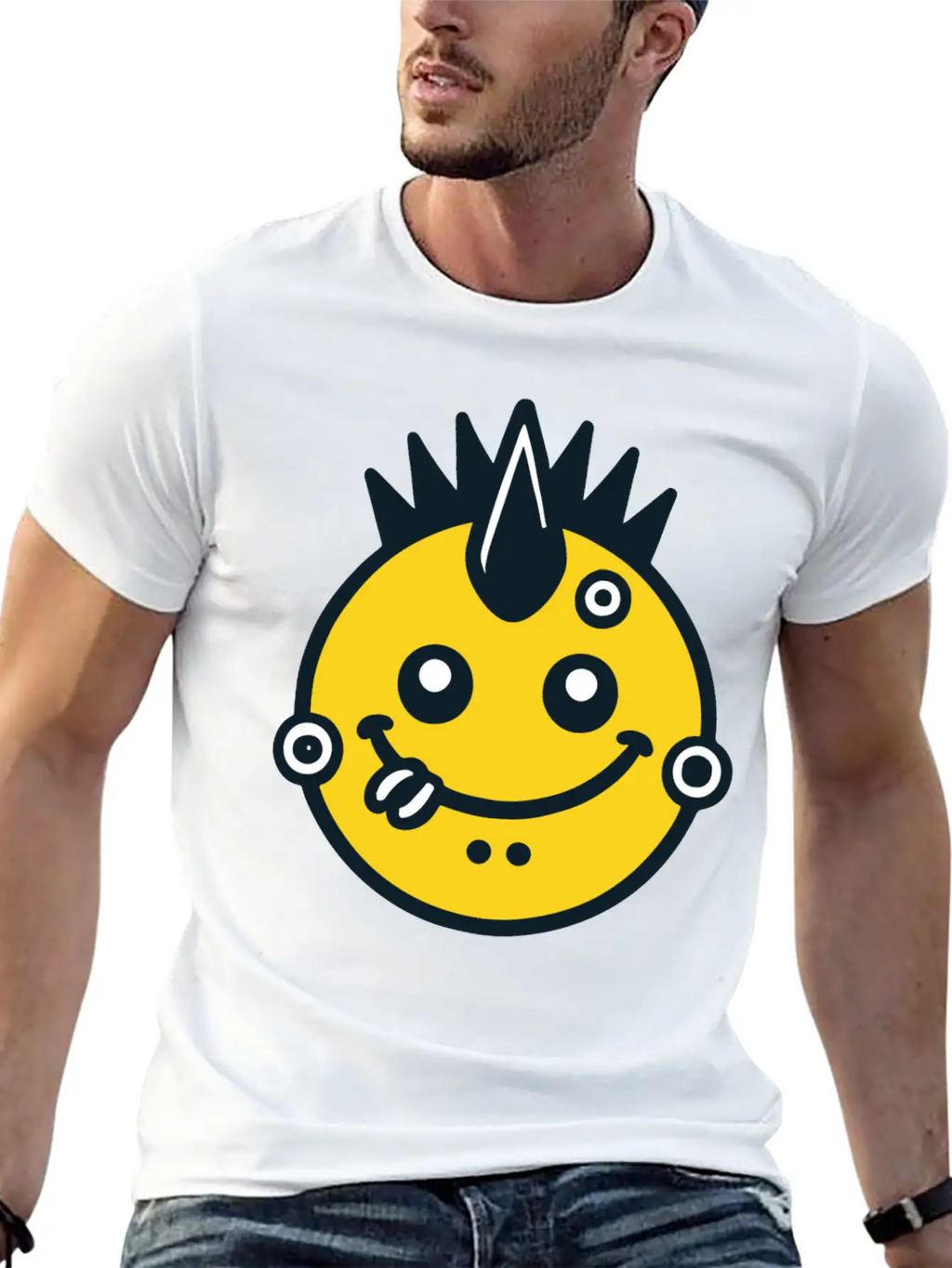 Punk Rock Casual Graphic T-Shirt – Simple And Comfortable Daily Wear